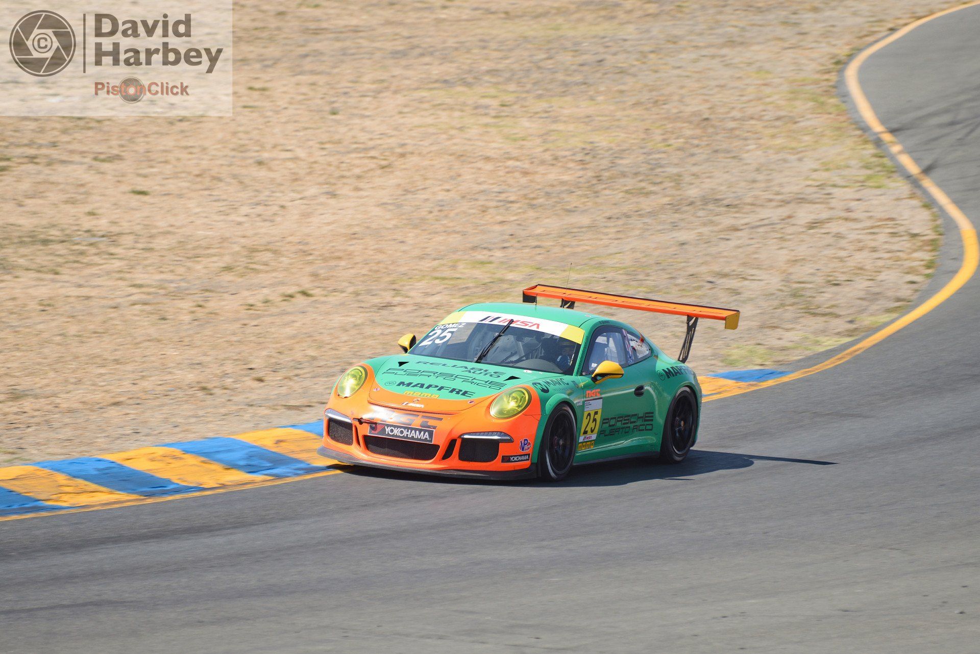GT3 Porsches Sonoma Raceway