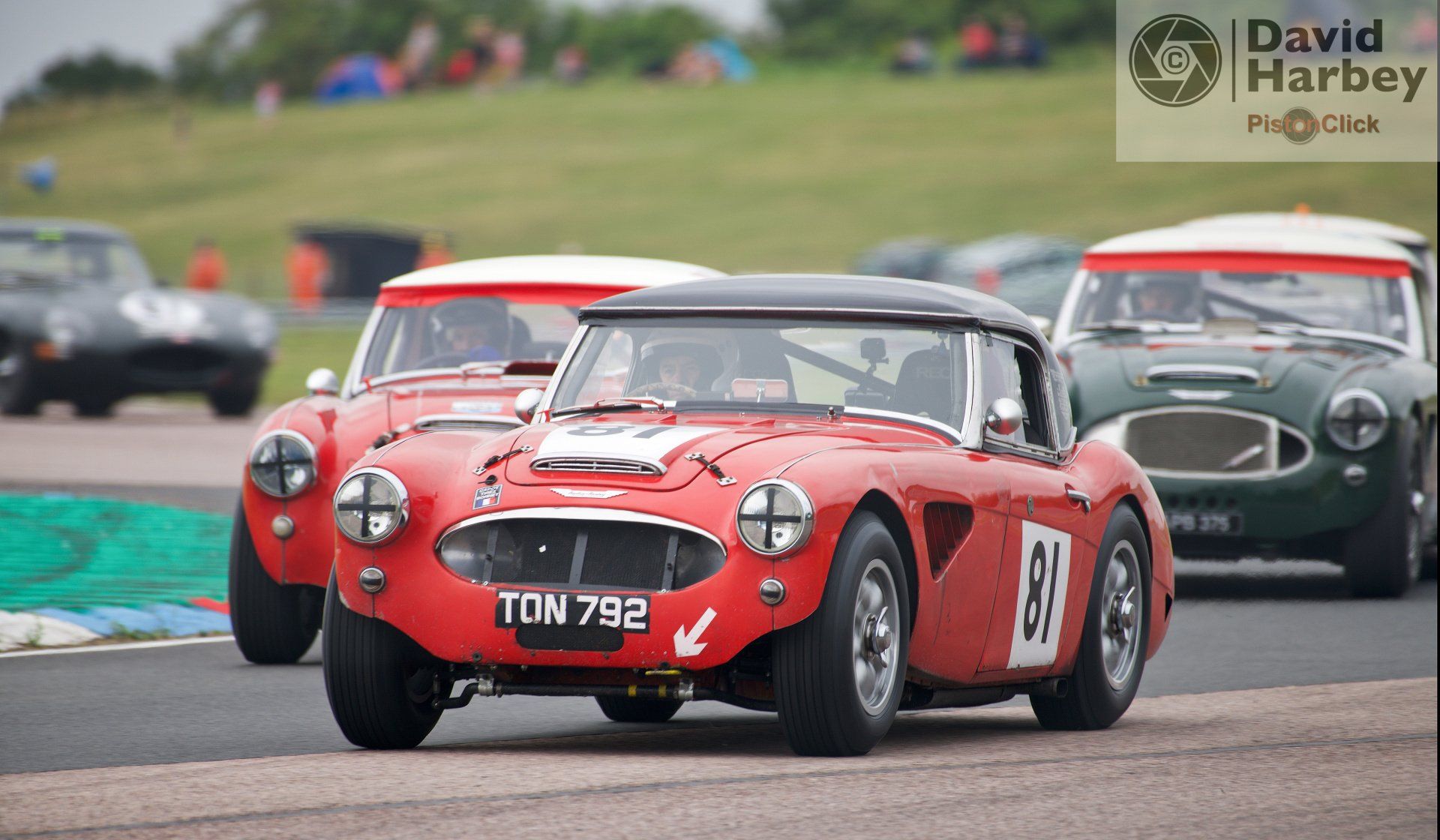 Thruxton Historic race cars