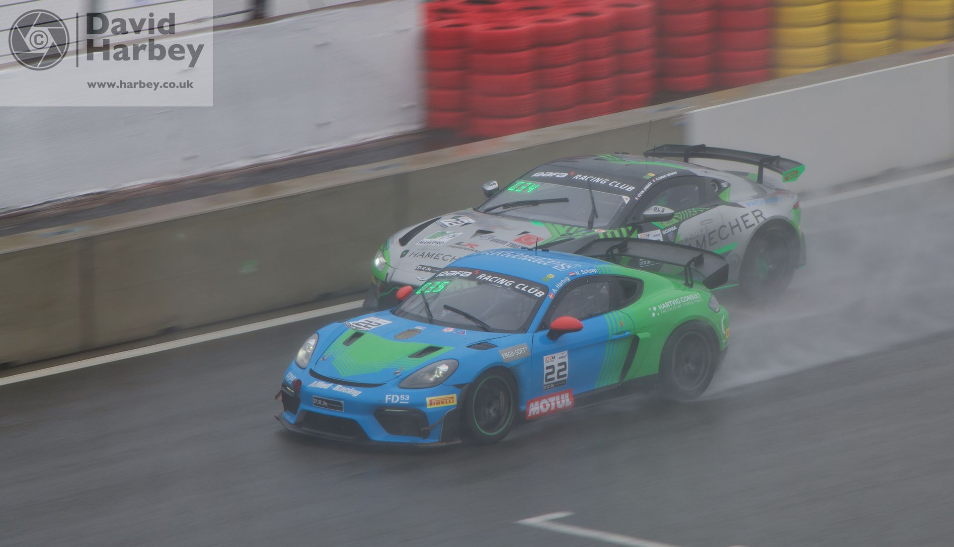 rain at the Crowdstrike 24 Hours of Spa