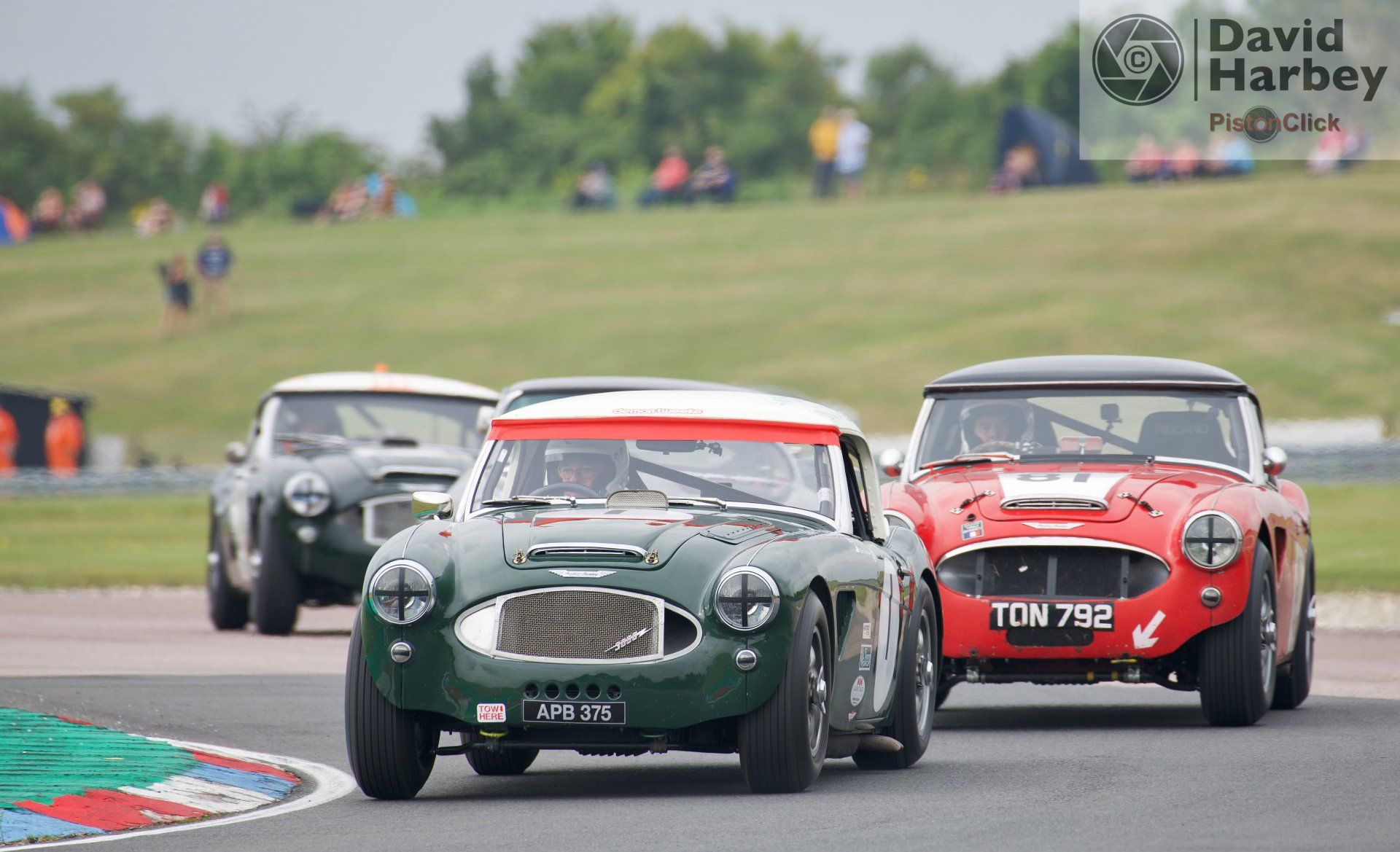 Thruxton Historic race cars