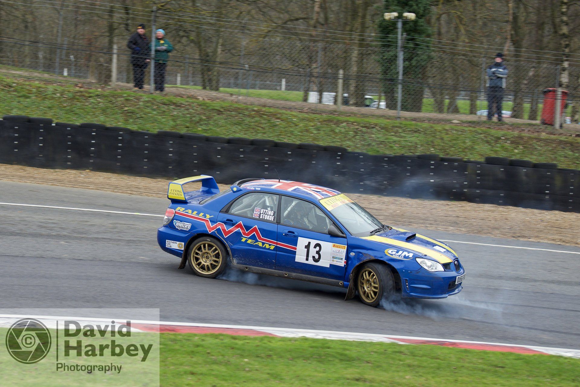 Wug Utting, Bob Stokoe, Subaru Impreza N12B