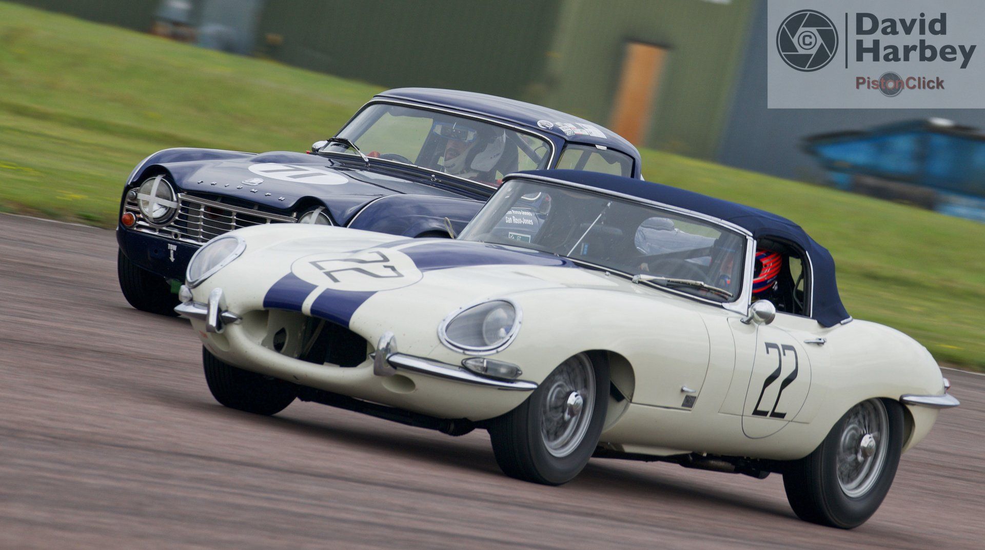 Thruxton Historic race cars