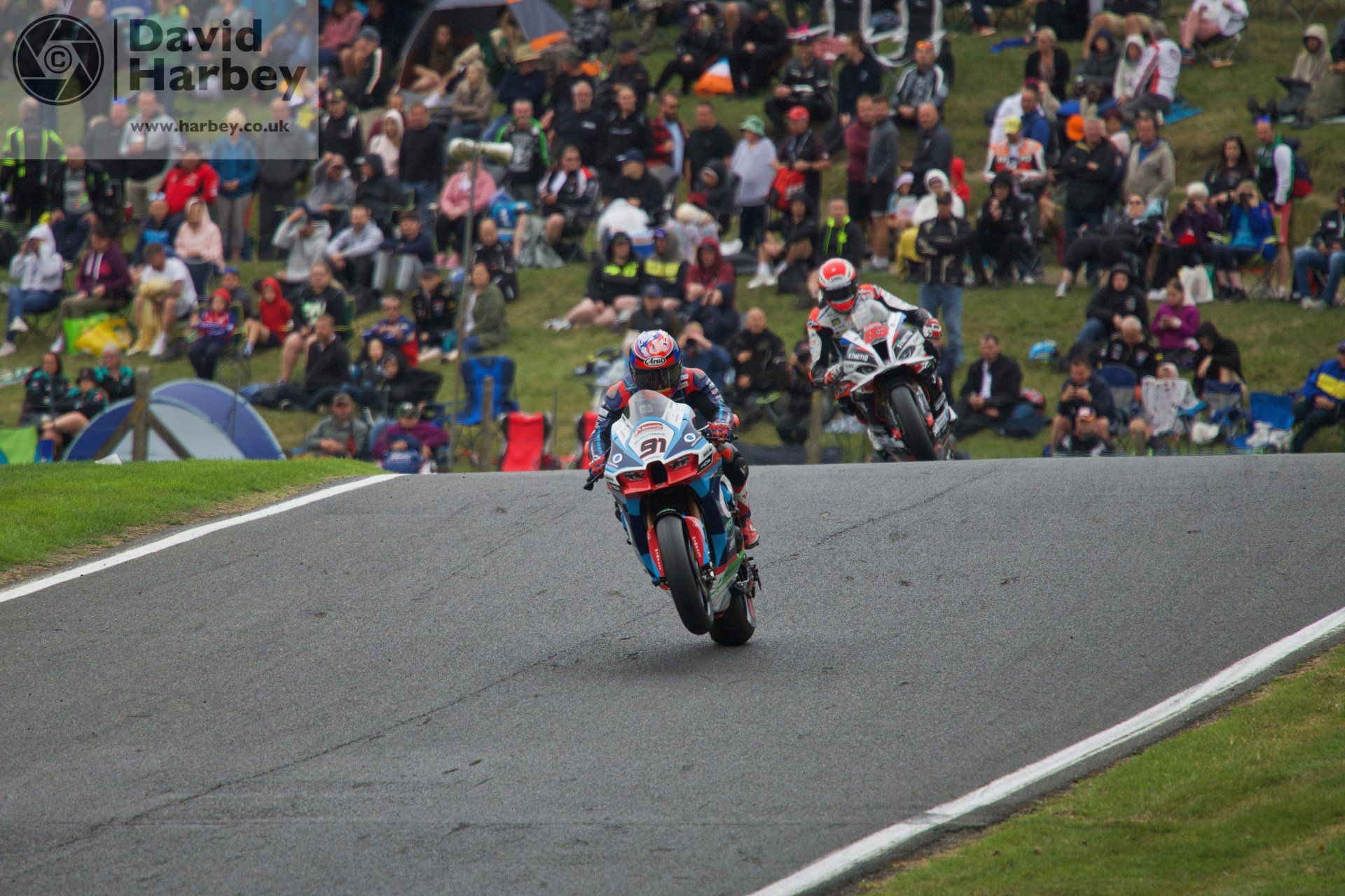 Leon Haslam at Cadwell Park