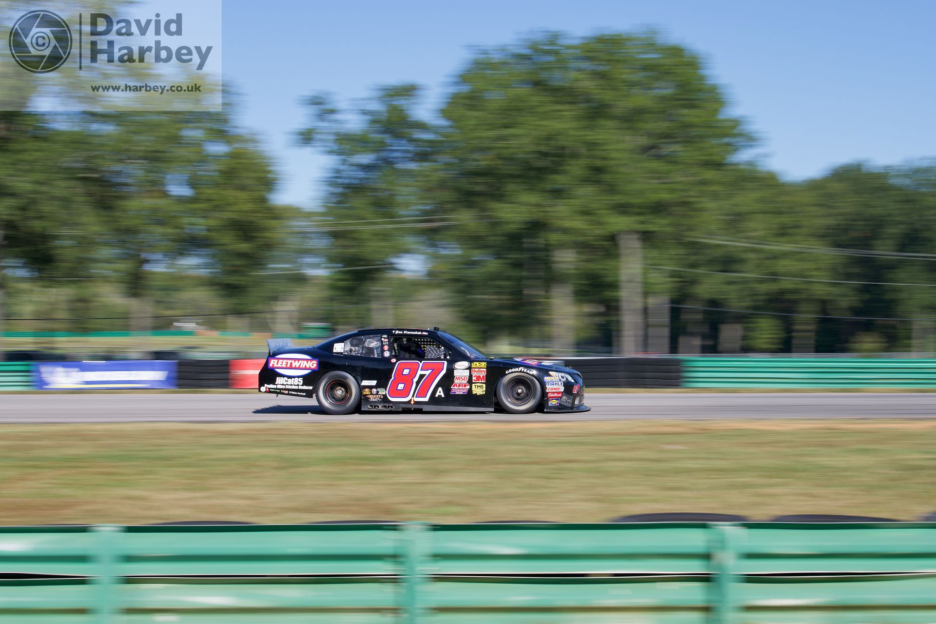 Photographing the racing at Virginia International Raceway