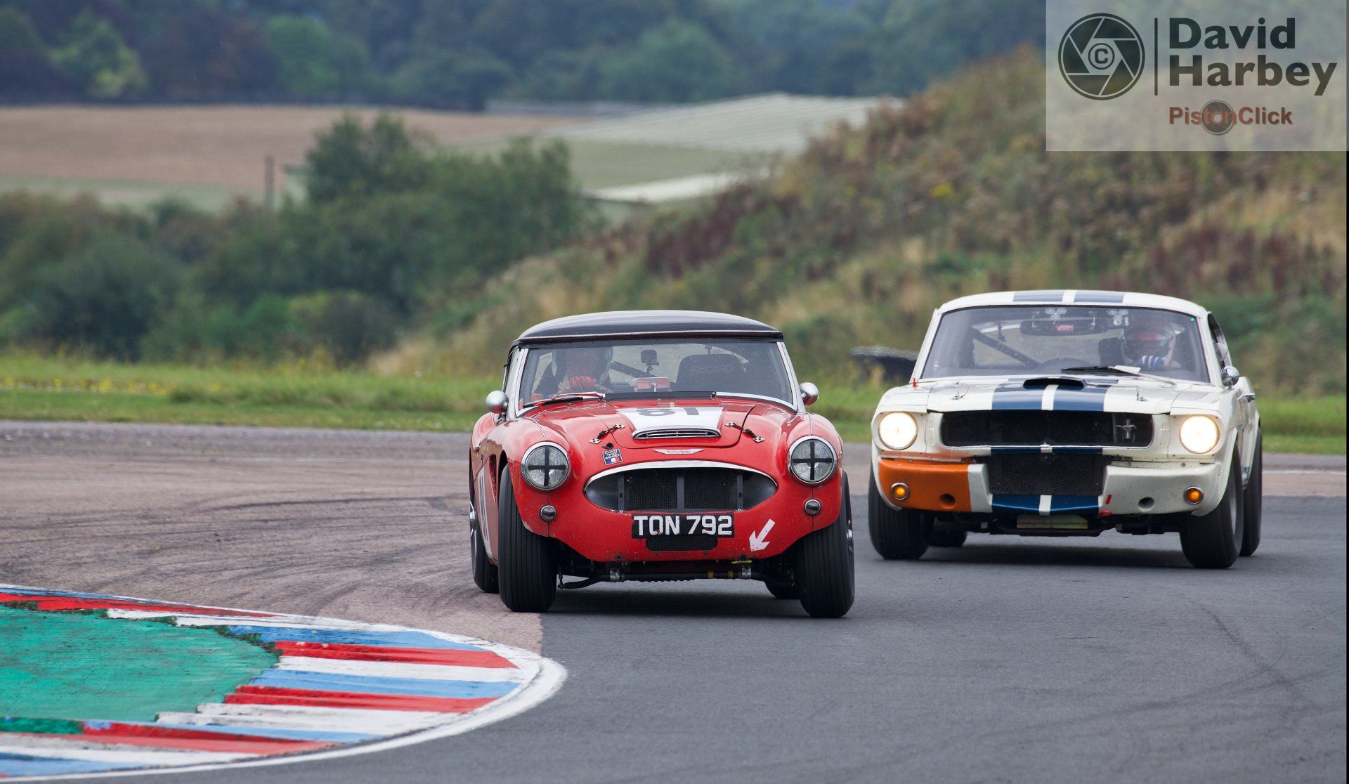 Thruxton Historic race cars