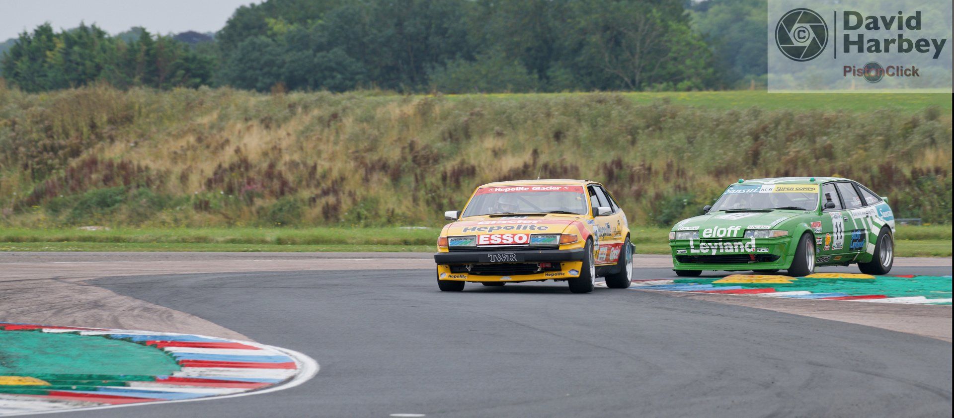 Thruxton Historic race cars