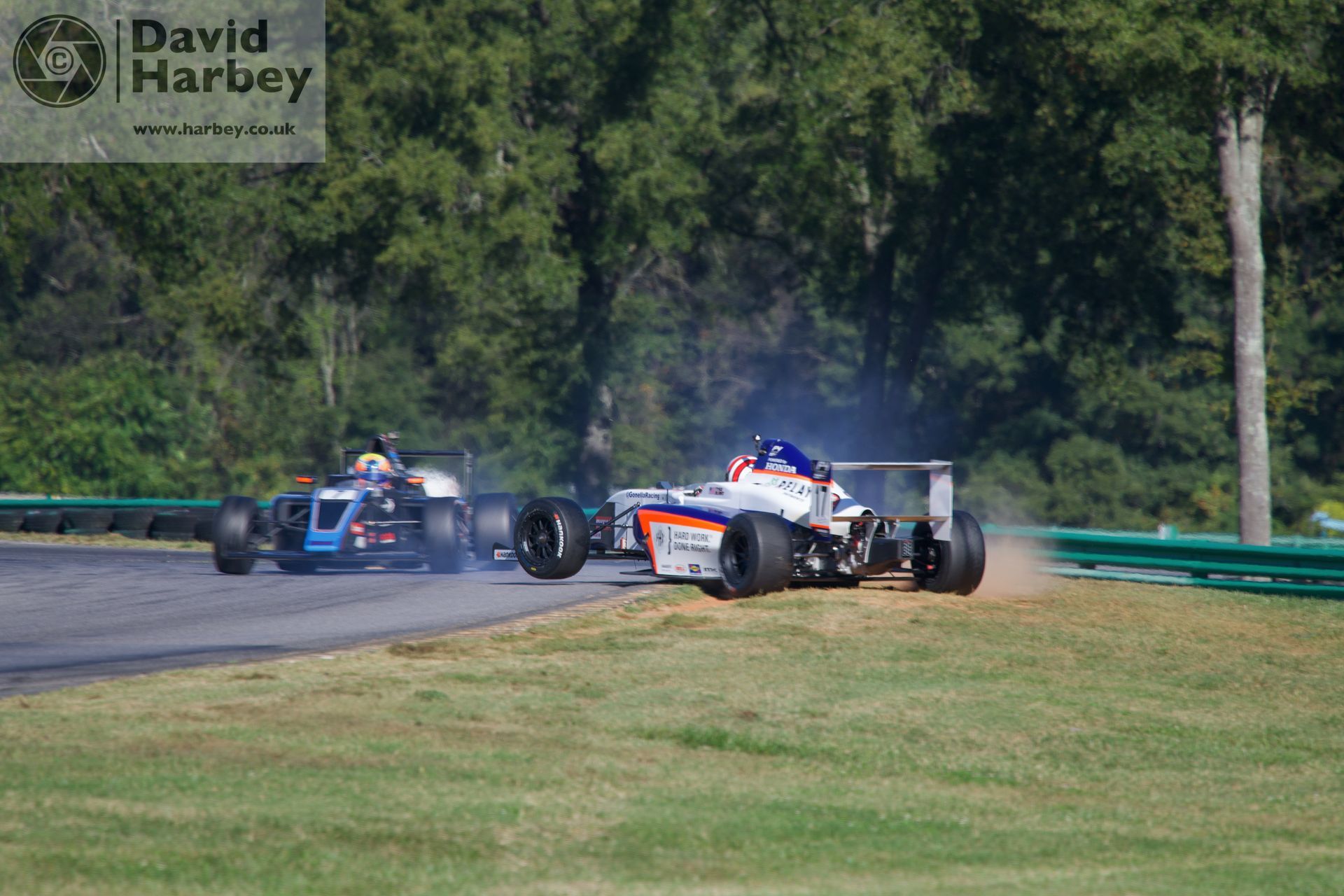 Photographing the racing at Virginia International Raceway