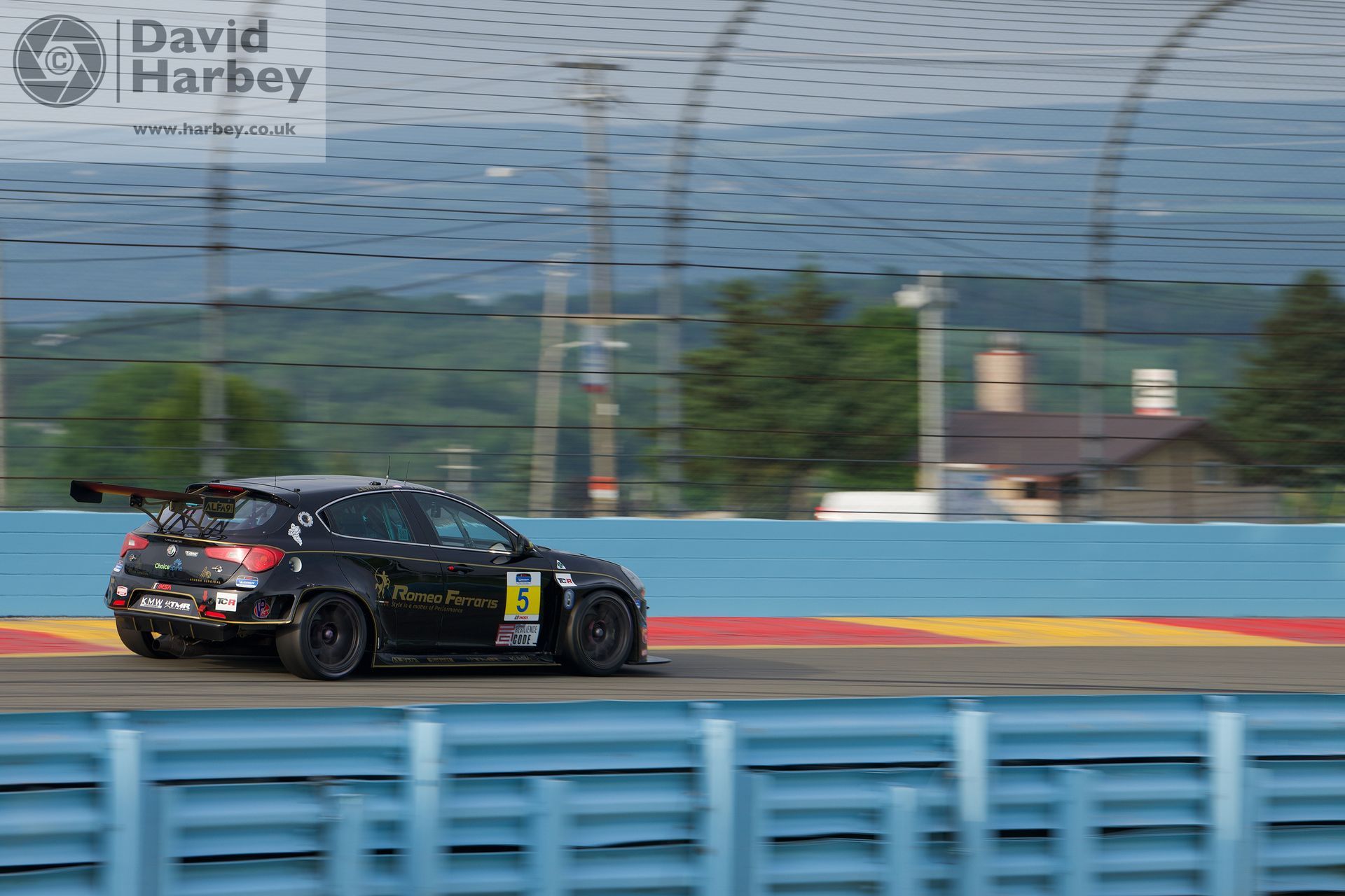 Alfa Romeo racing at the Sahlen’s Six Hours at Watkins Glen
