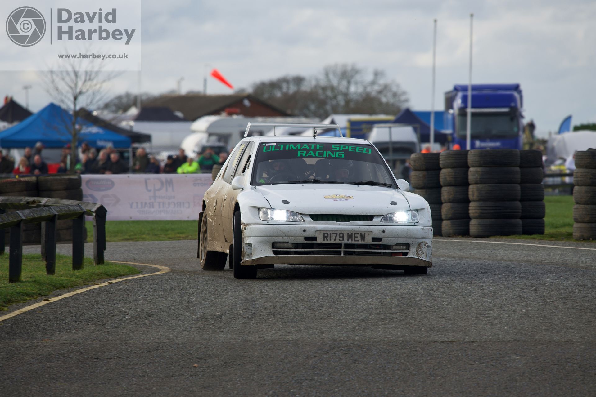 Snetterton Stages Rally car Chris West Peugeot 306 Maxi