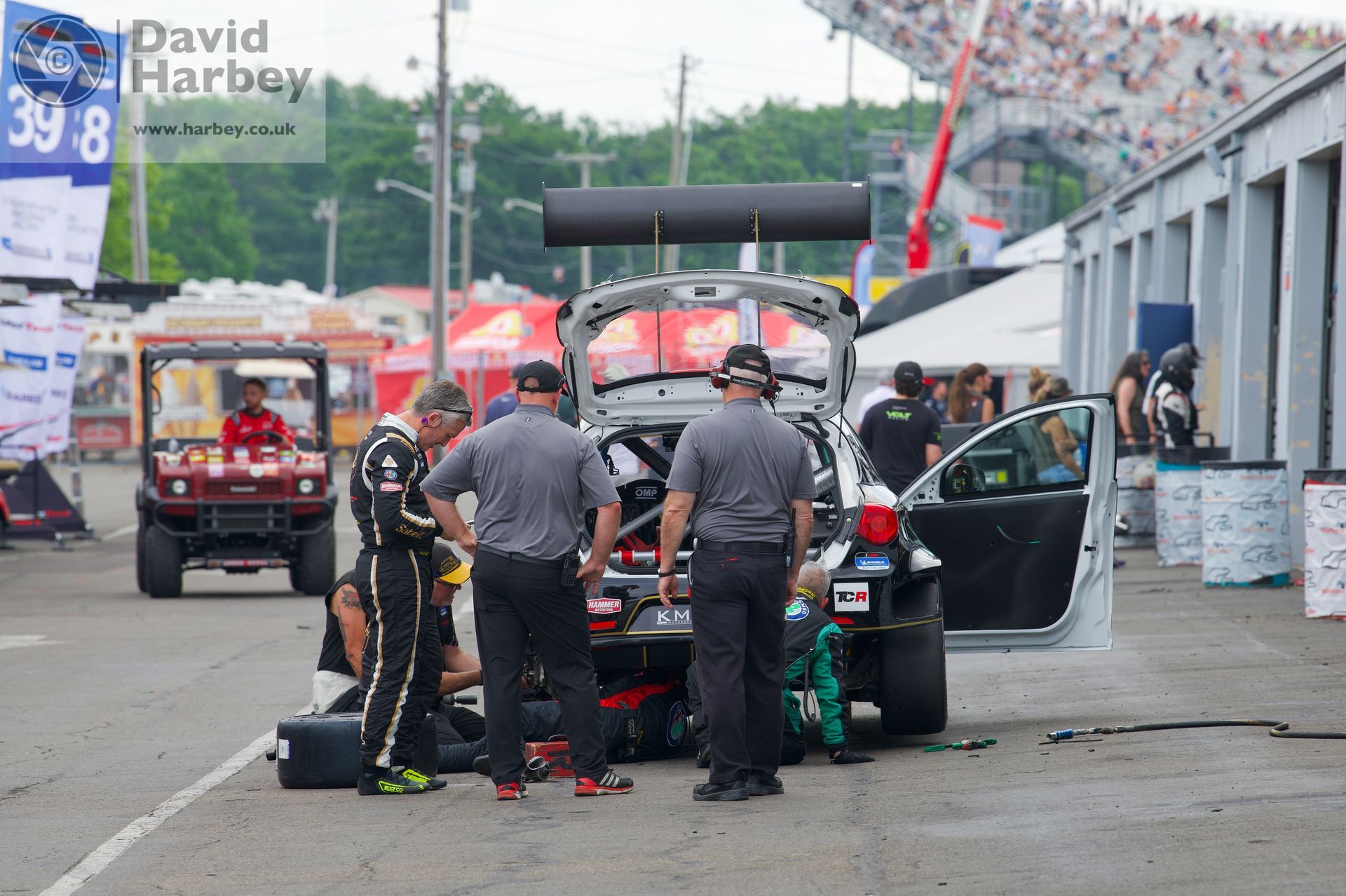 In the pits Sahlen’s Six Hours at Watkins Glen
