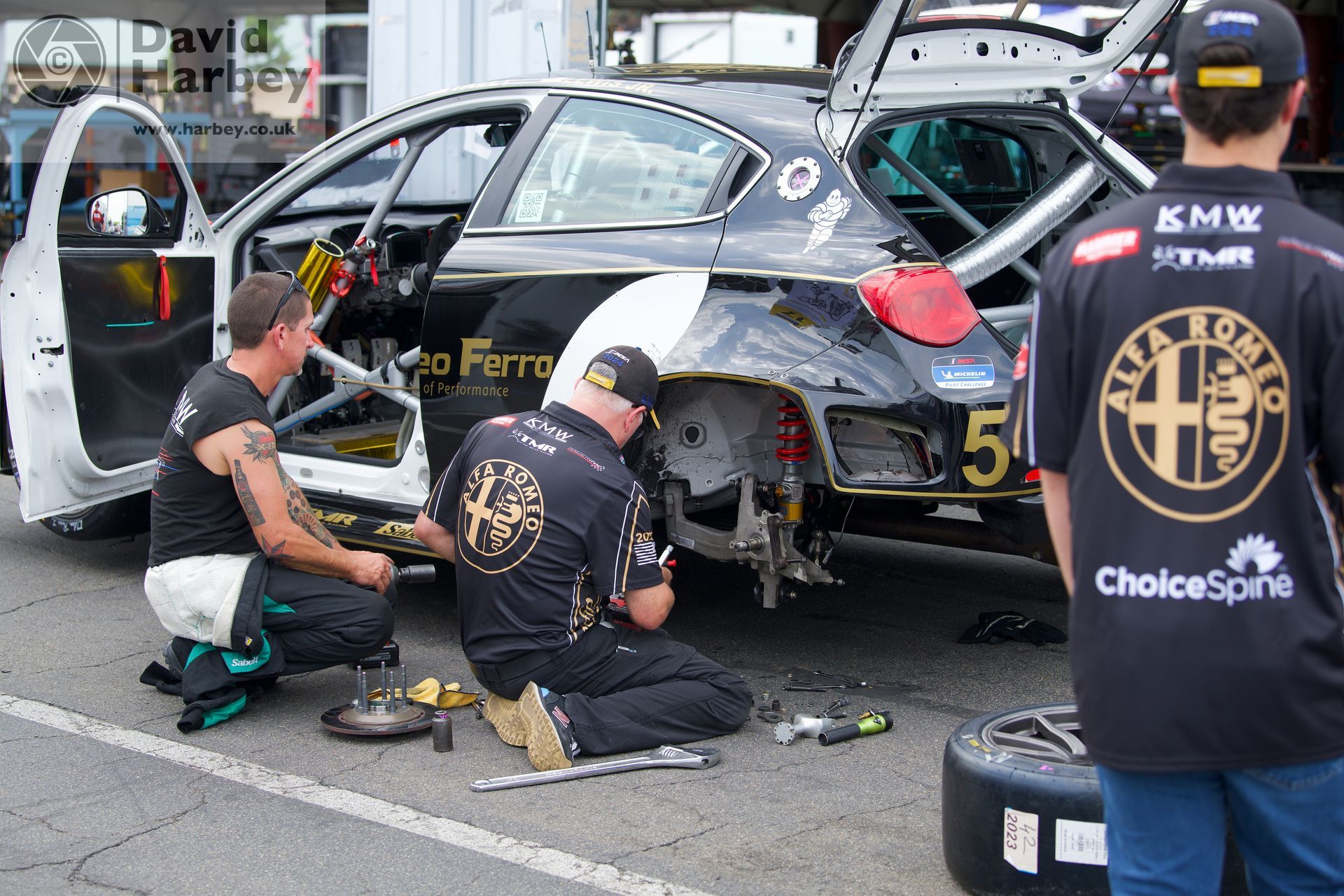 In the pits Sahlen’s Six Hours at Watkins Glen