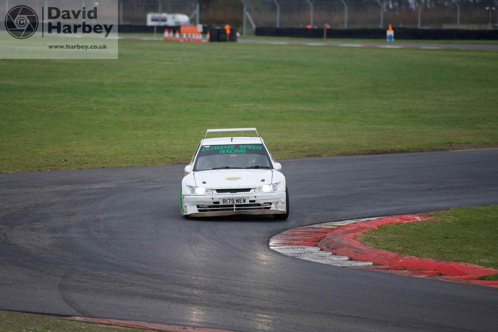 Murrys corner at the Snetterton Stages Rally Chris West Peugeot 306 Maxi