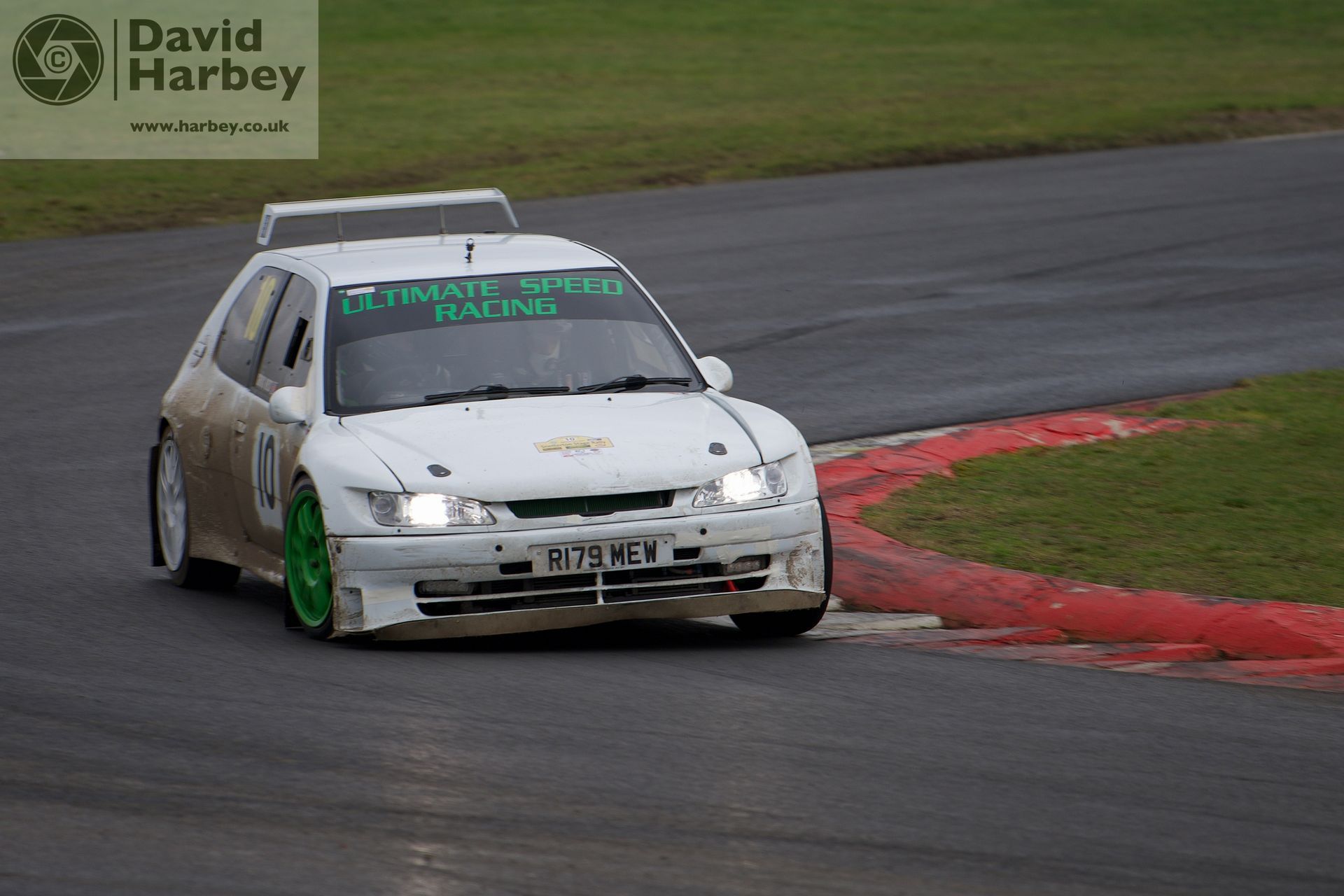 Murrys corner at the Snetterton Stages Rally Chris West Peugeot 306 Maxi