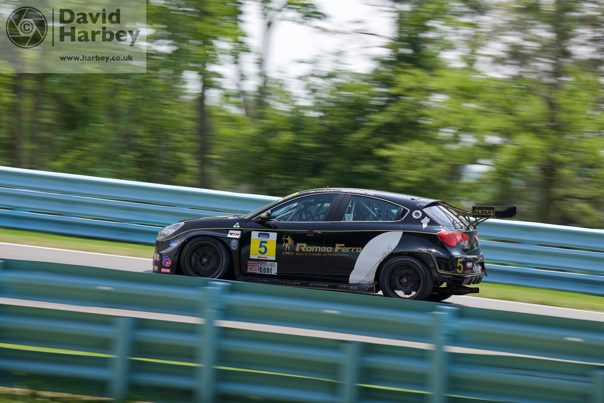 Alfa Romeo racing at the Sahlen’s Six Hours race at Watkins Glen