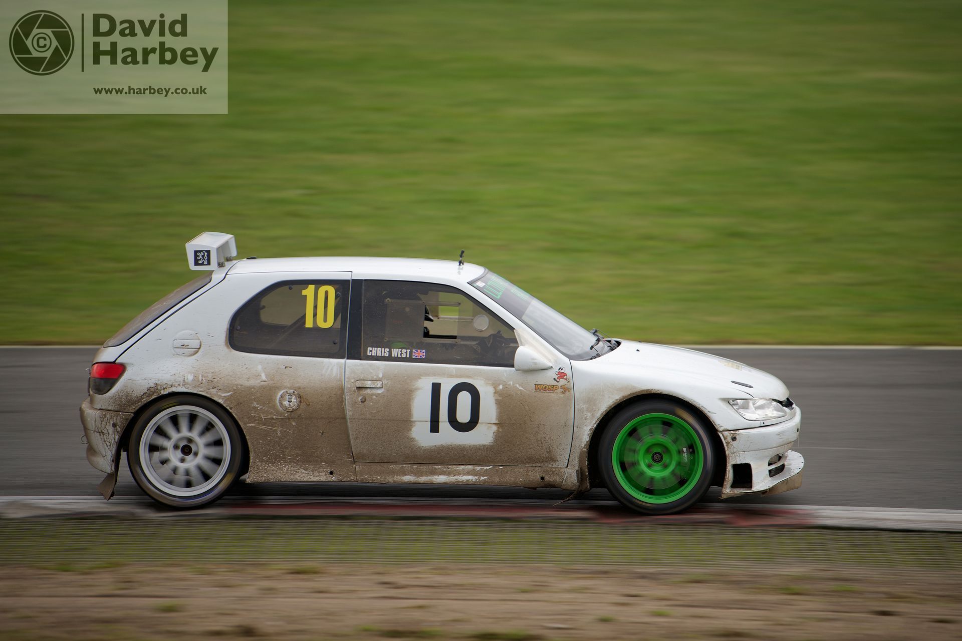 Murrys corner at the Snetterton Stages Rally Chris West Peugeot 306 Maxi