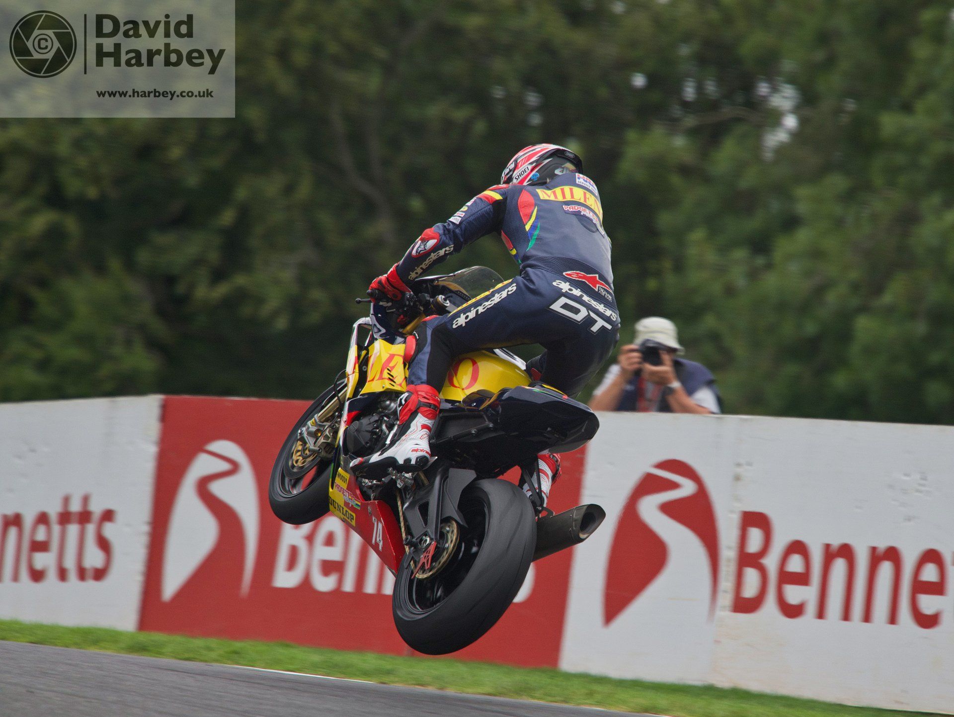 Photographing British Super Bikes for the first time