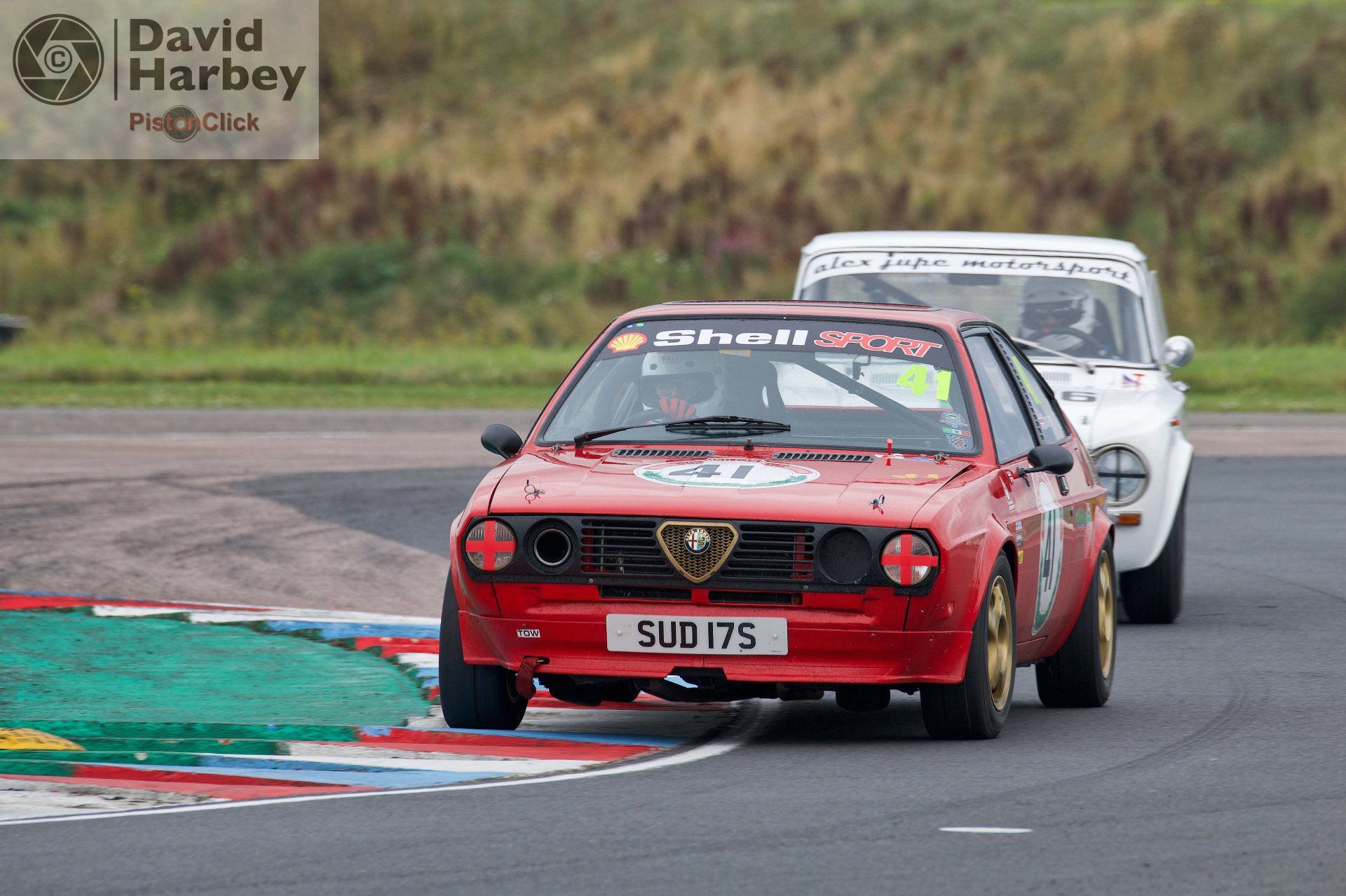Alfa Romeo classic race car