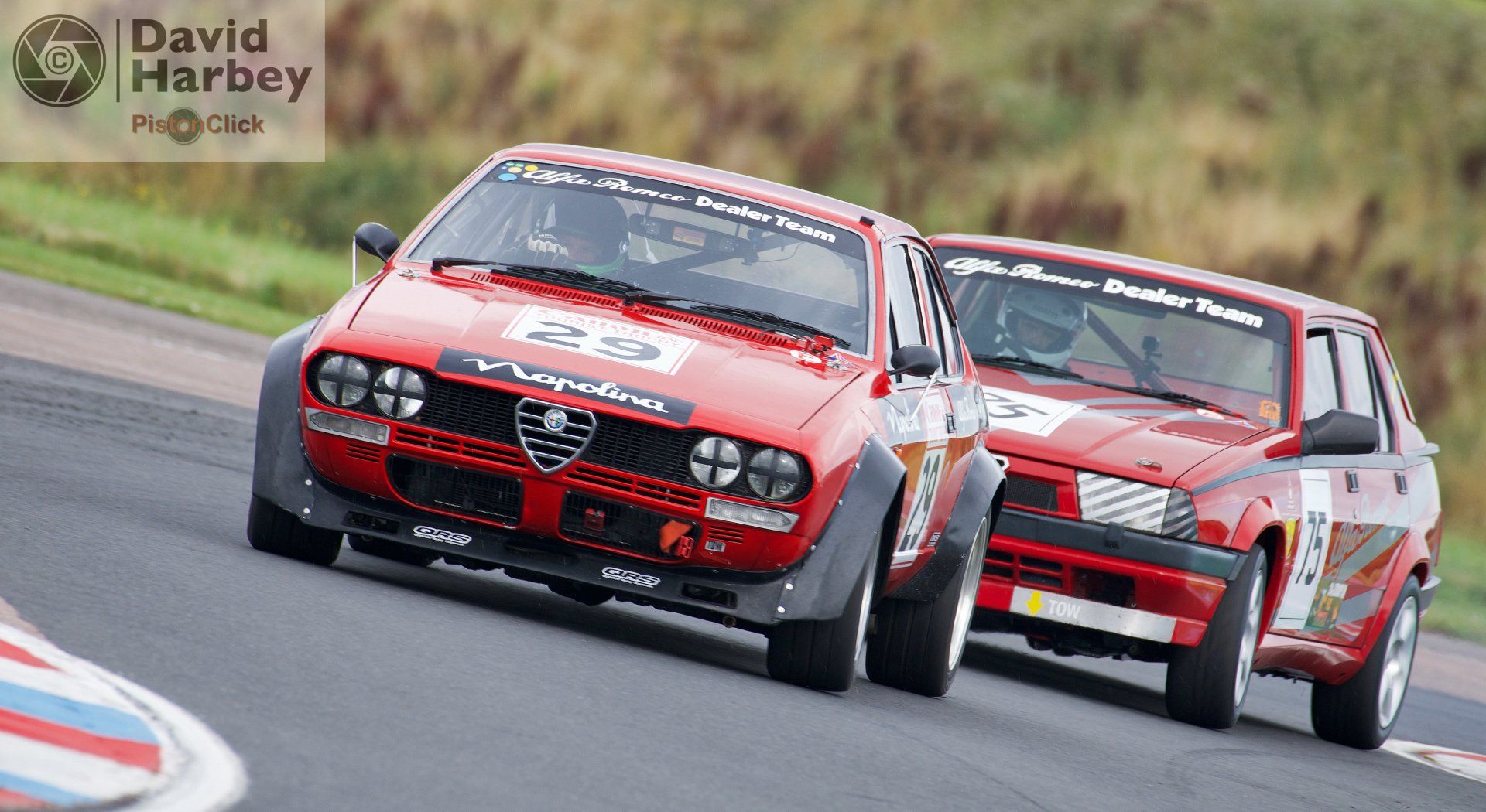 Thruxton Historic race cars