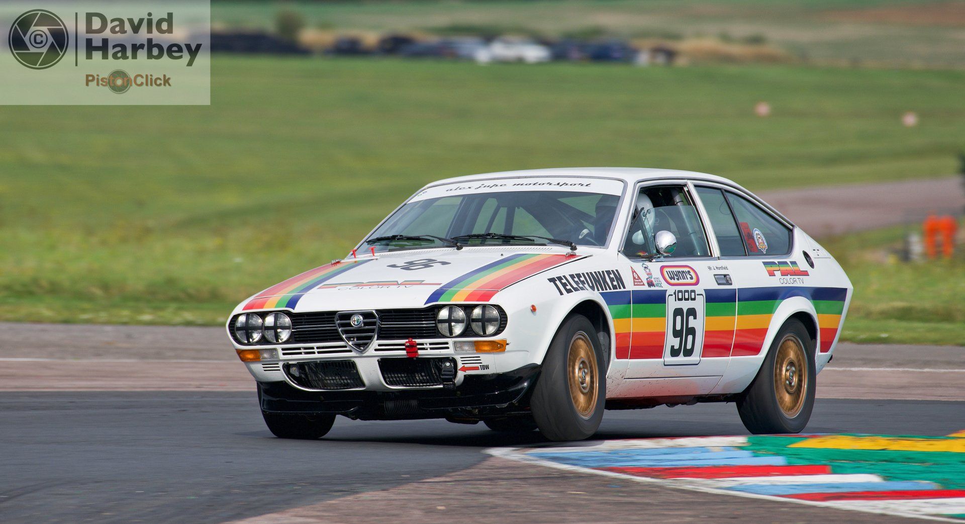 Thruxton Historic race cars