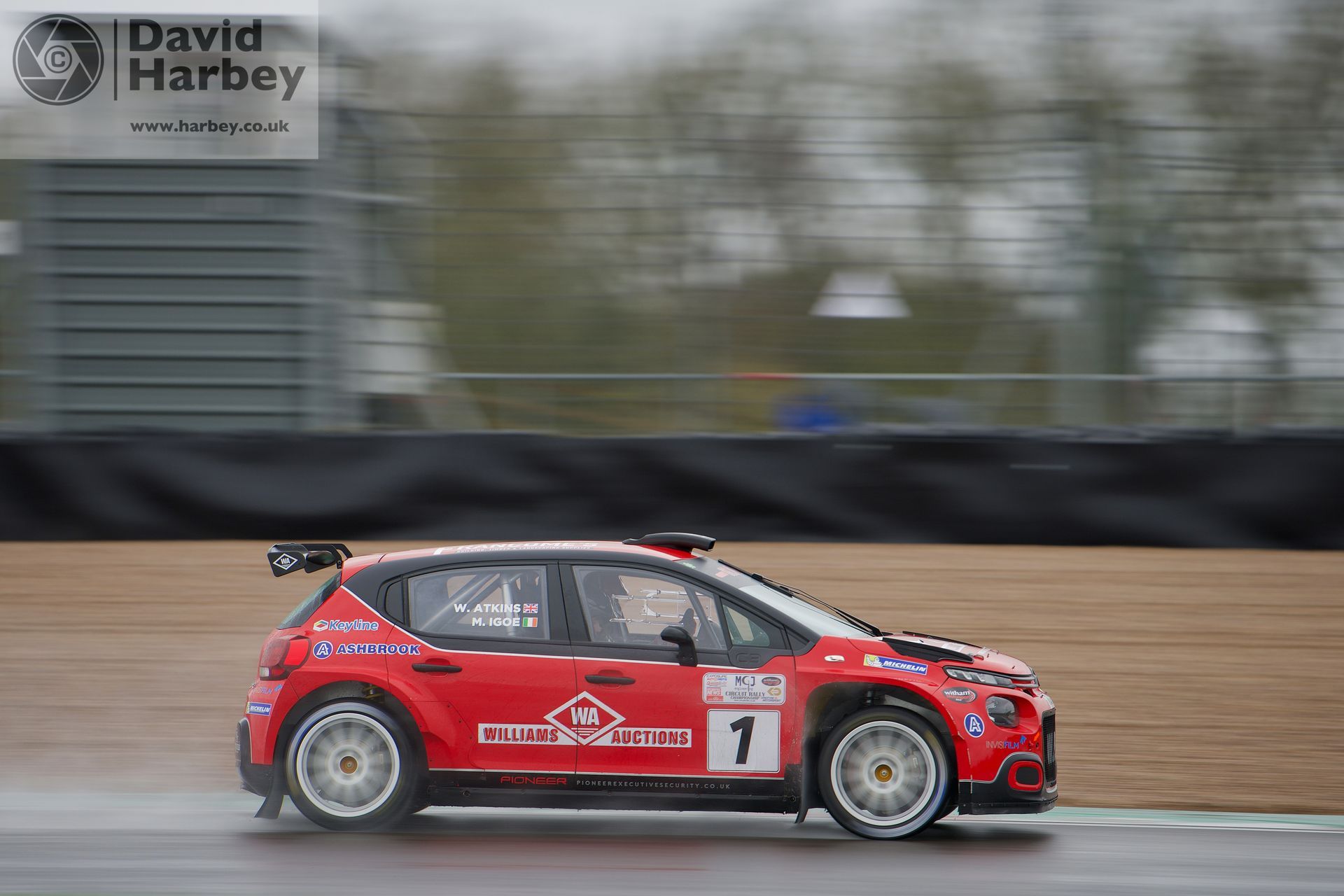 MGJ Engineering Circuit Rally Championship Dukeries Rally 2024 Donington Park