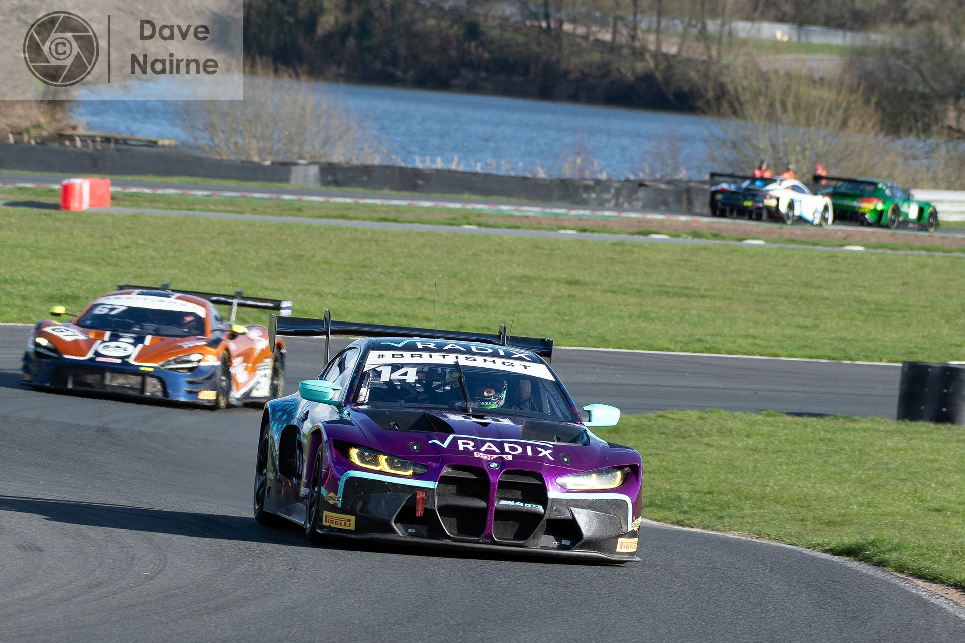 Photographing British GT at Oulton Park