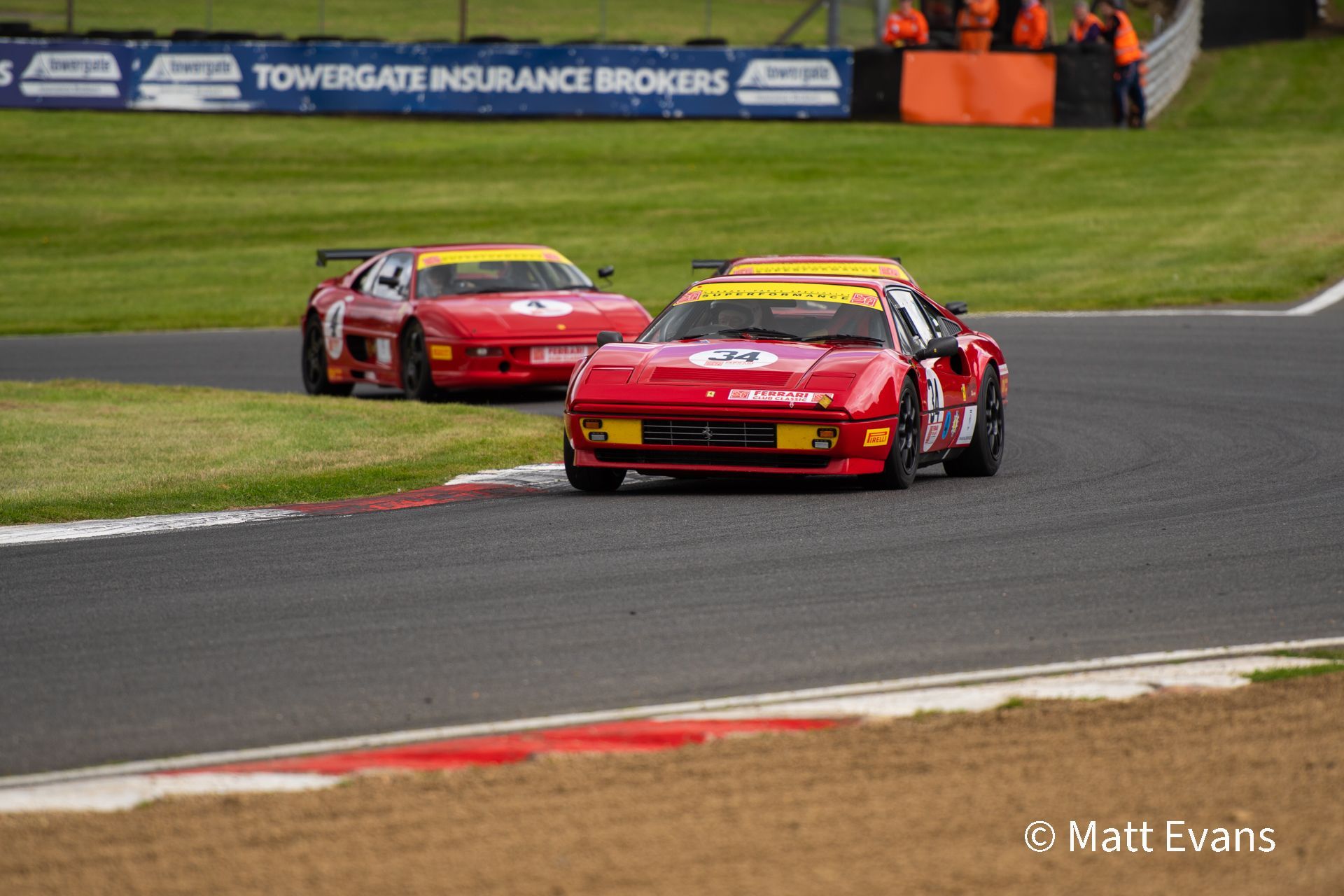 Ferraris at the Festival Italia Brands Hatch