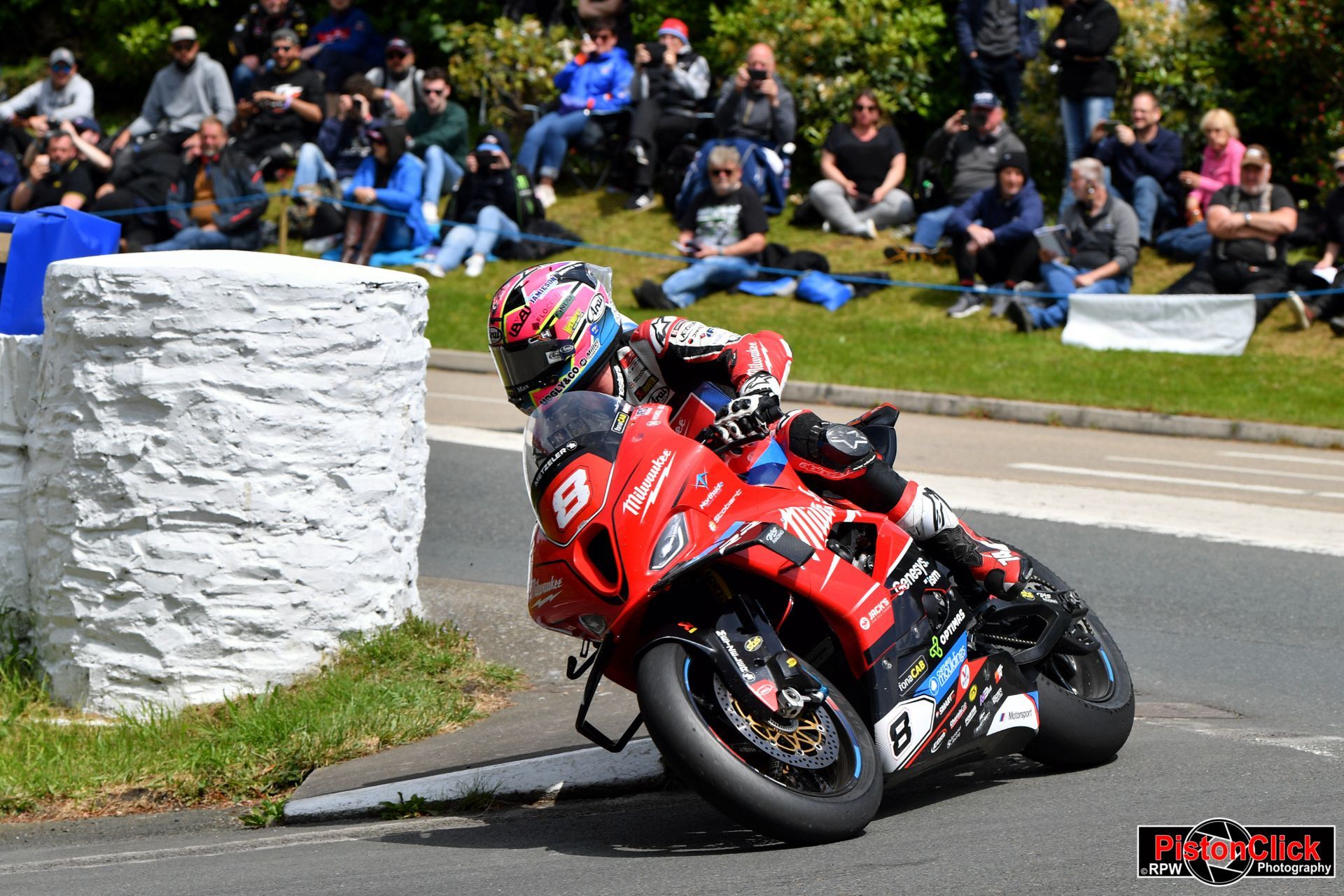 Davey Todd winner of the 2024 IoM TT Superstock race