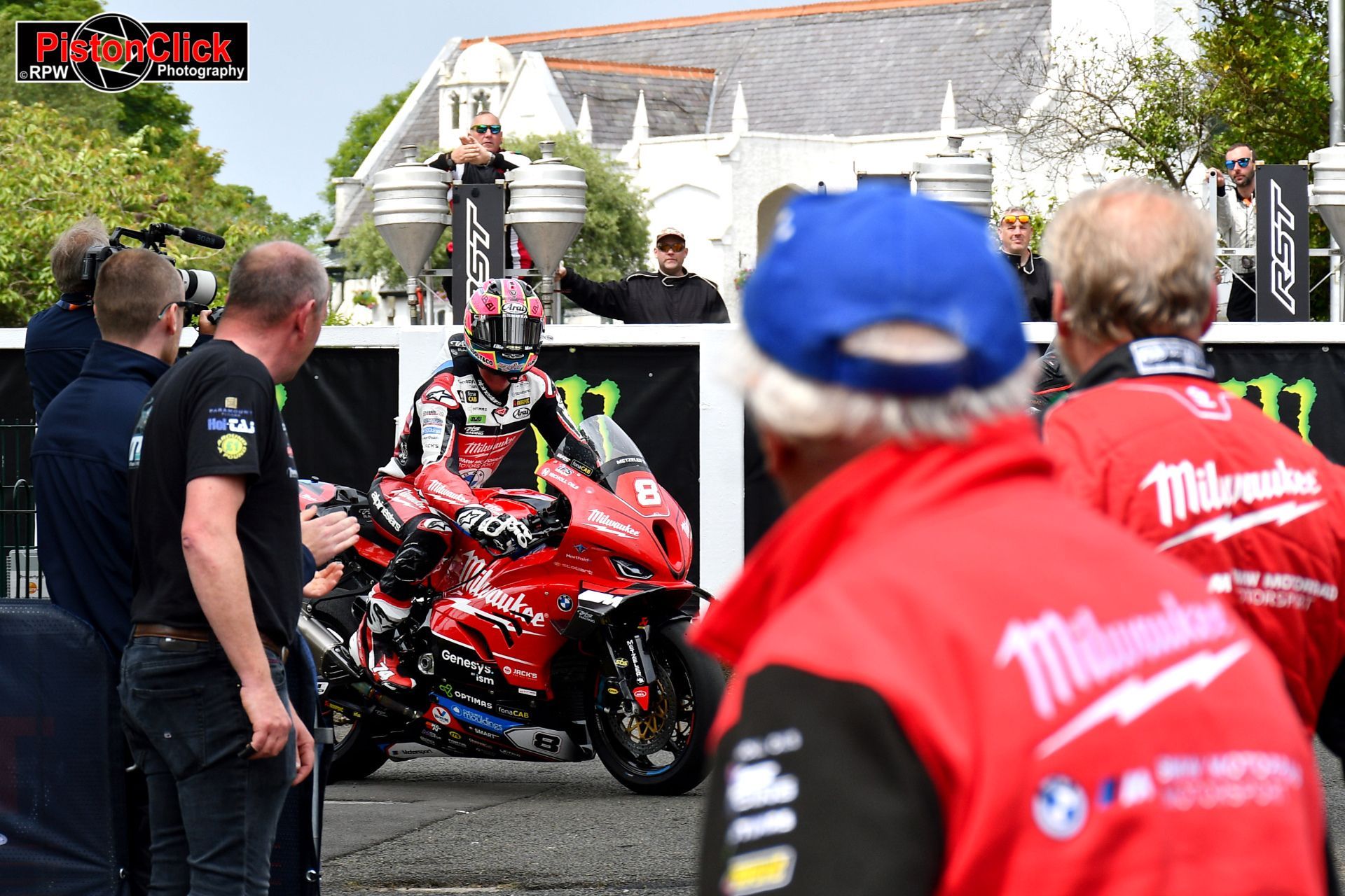 Davey Todd winner of the 2024 IoM TT Superstock race