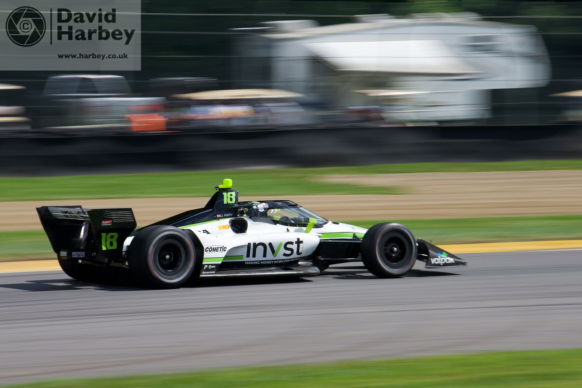 Jack Harvey IndyCar at Mid-Ohio