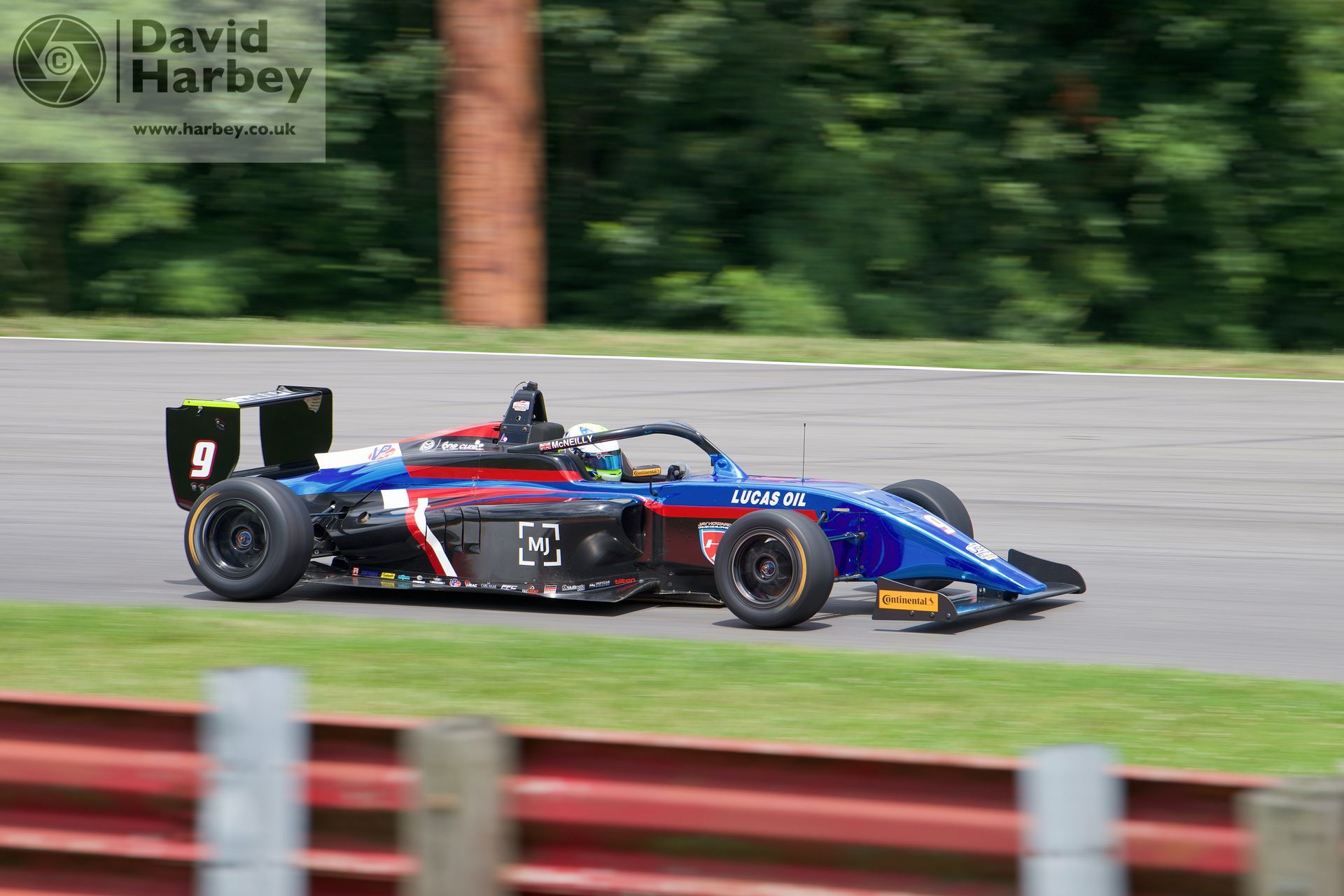 Liam McNeilly #9 on his way to his USF Juniors win at Mid Ohio
