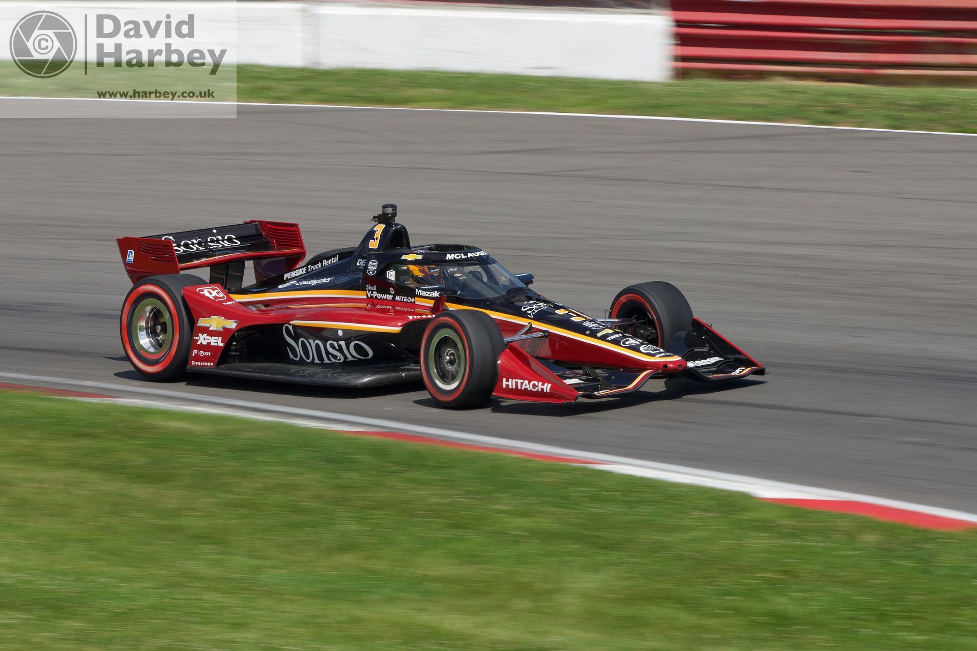 IndyCar at Mid Ohio race way
