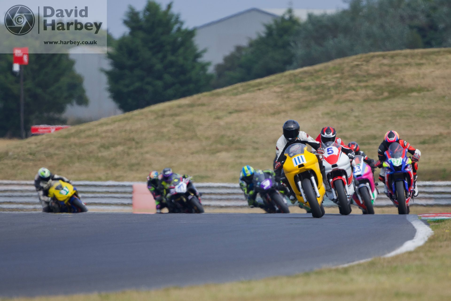 Motorbike racing at Snetterton