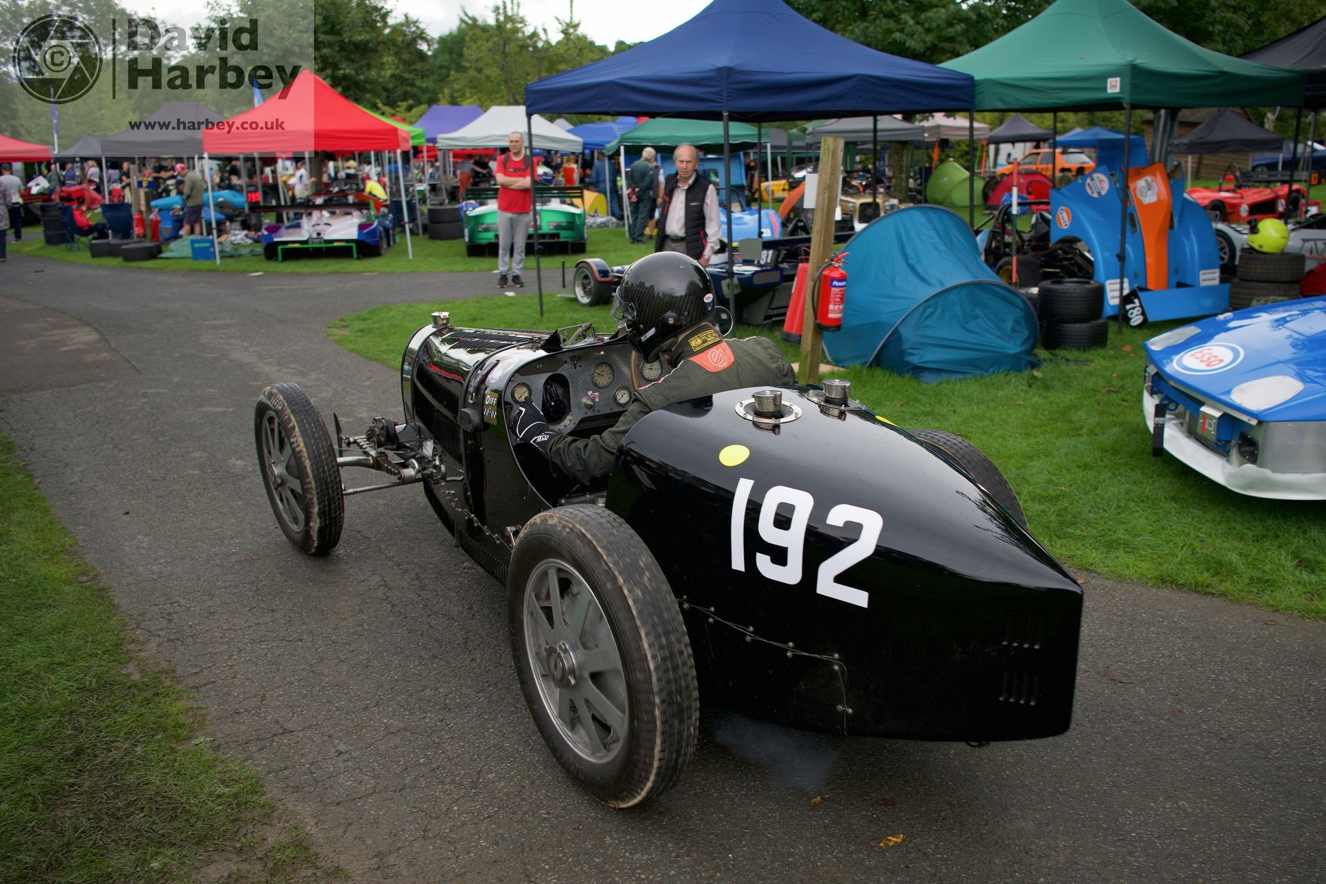 Bugatti Type 51 driven by Edmund Burgess