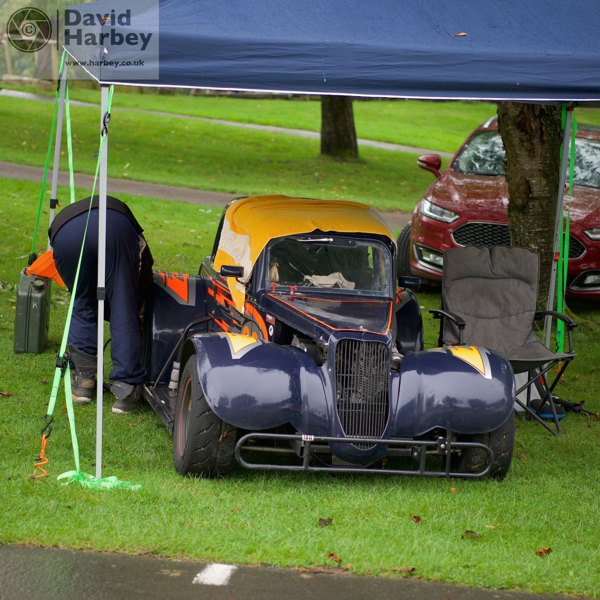 Jan Yeo in his 1250cc Legend 34 Ford Coupe