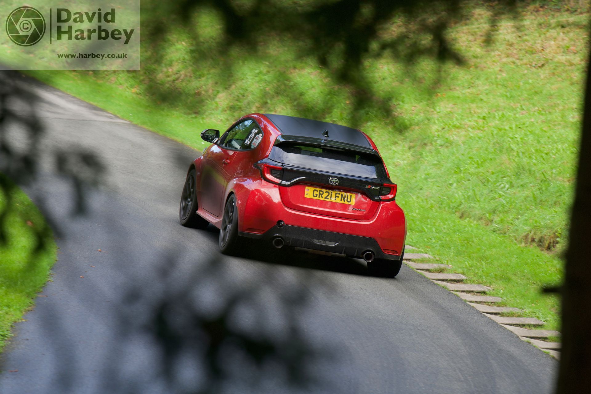 Toyota Yaris GR at Prescott hillclimb