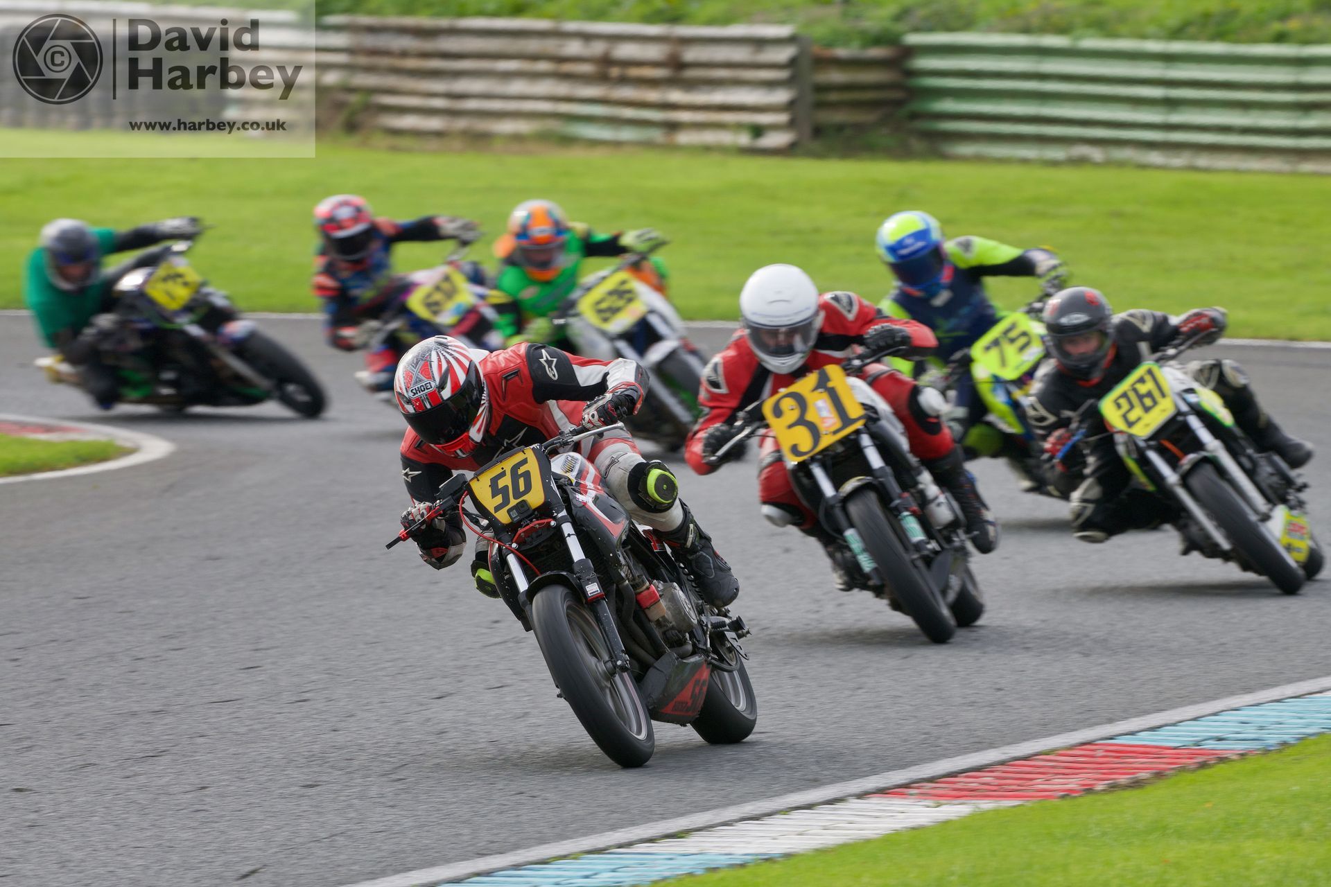 Honda CB 500 race at the EMRA final race meeting of 2024