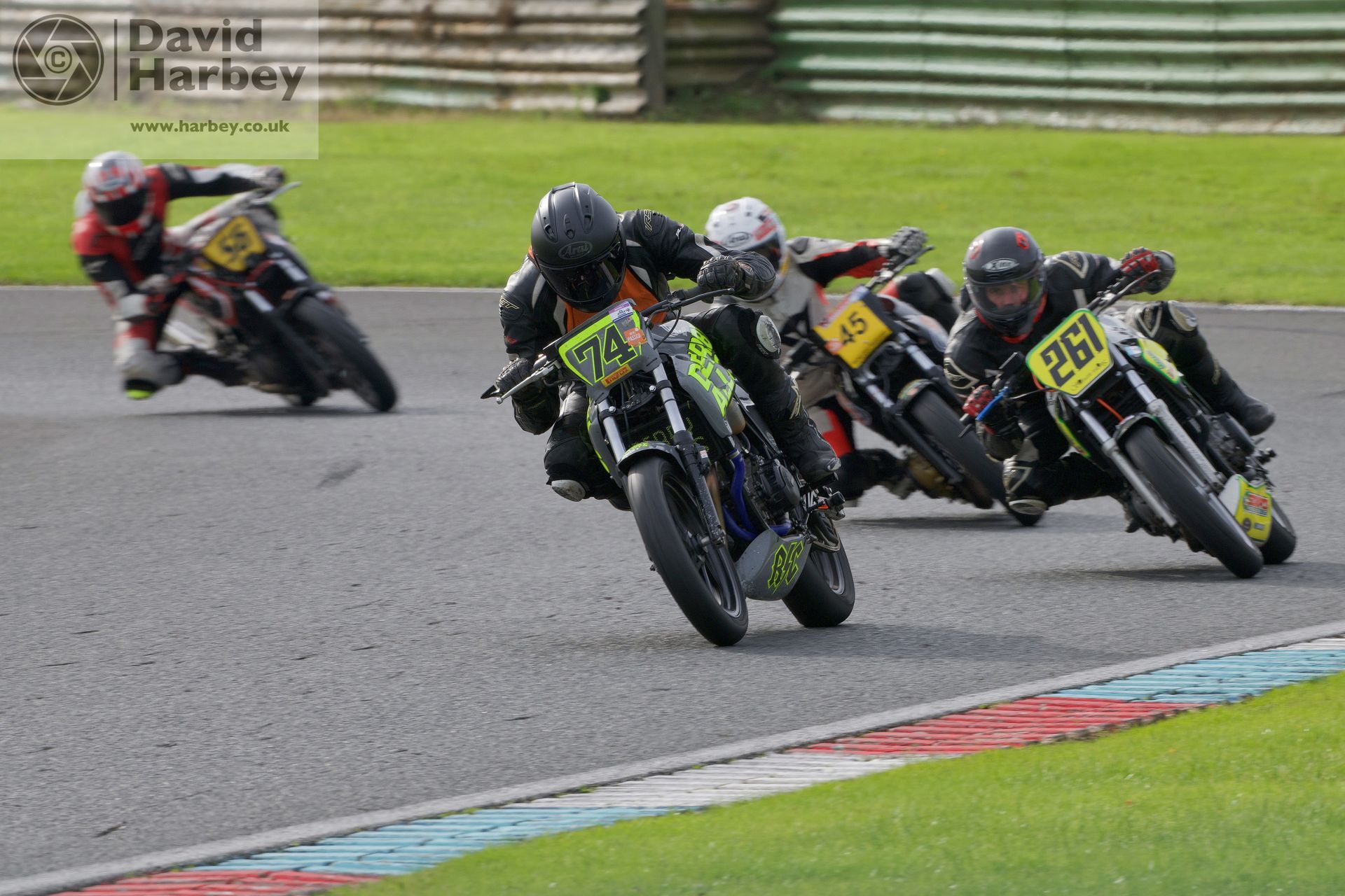 Honda CB 500 race at the EMRA final race meeting of 2024
