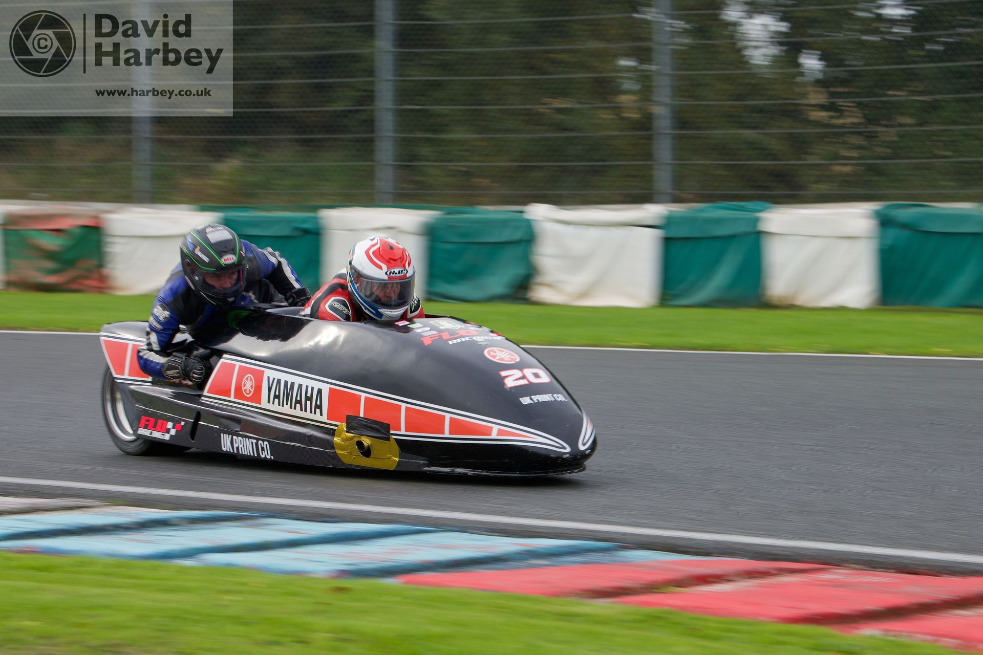 Sidecars at Mallory Park for the the EMRA Final race meeting 2024
