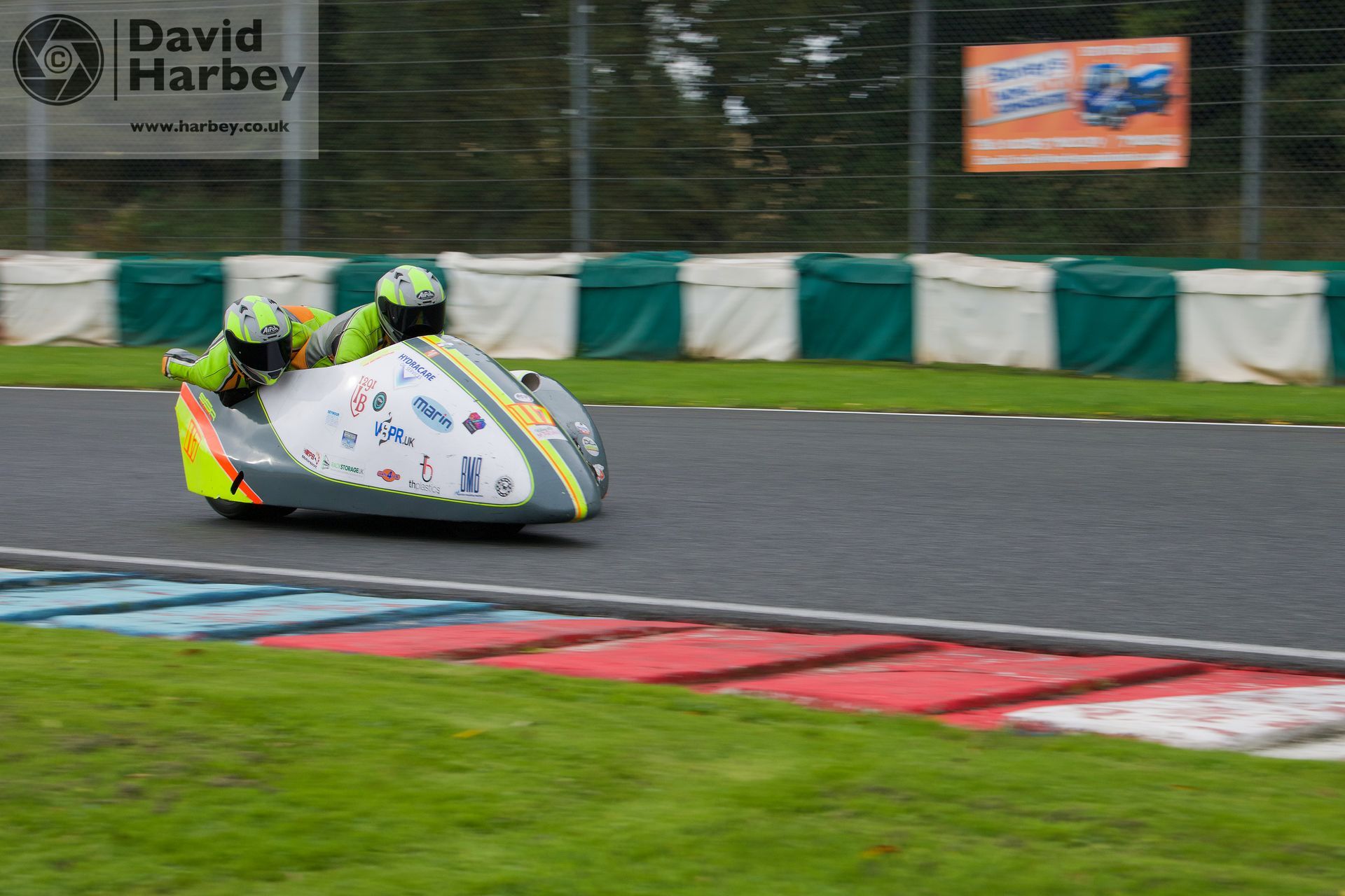 Sidecars at Mallory Park for the the EMRA Final race meeting 2024