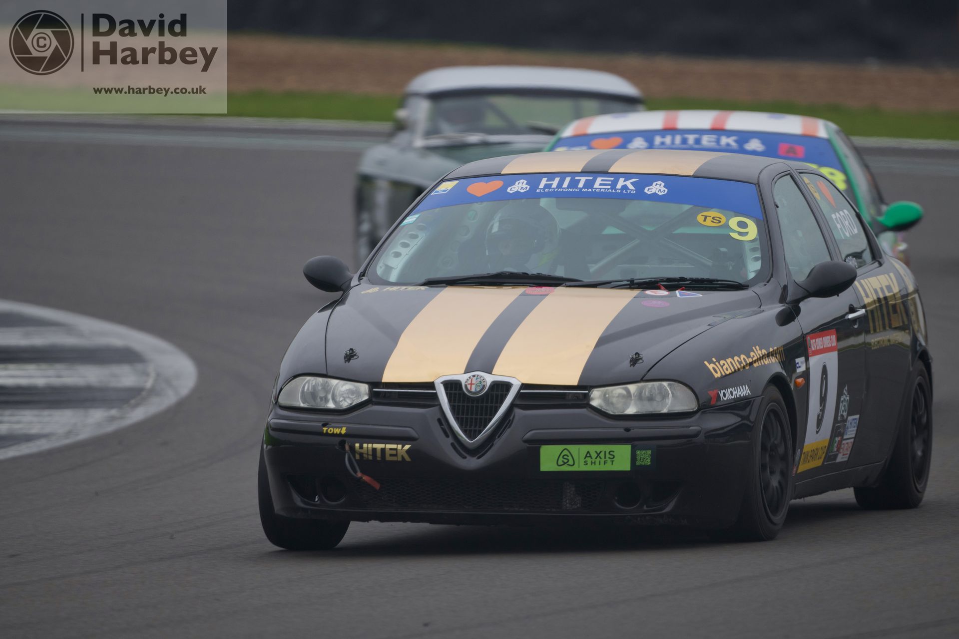 Alfas in the Allcomers Walter Hayes Trophy Silverstone