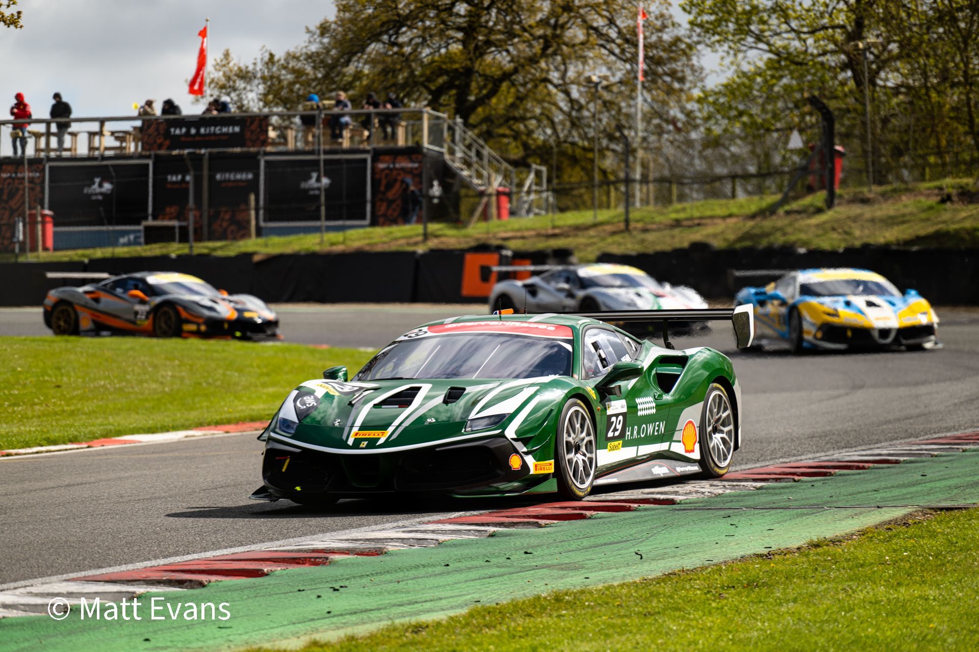 Ferrari Challenge UK Round 1 Brands Hatch