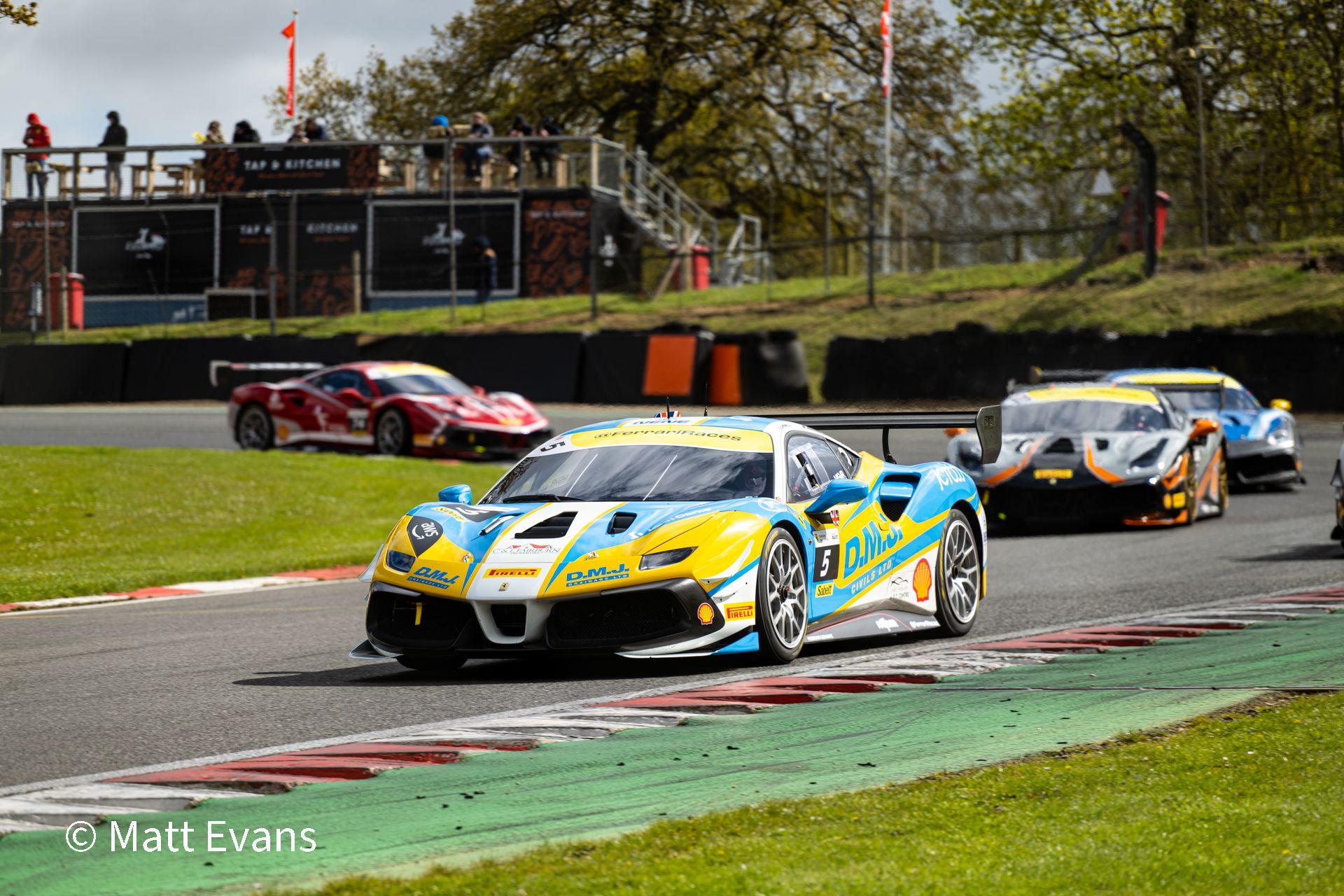 Ferrari Challenge UK Round 1 Brands Hatch