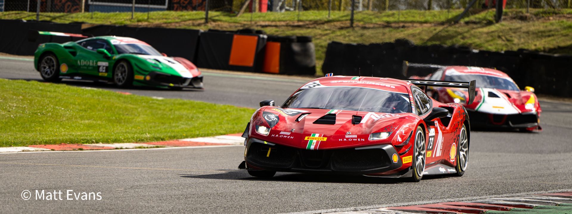 Ferrari Challenge UK Round 1 Brands Hatch