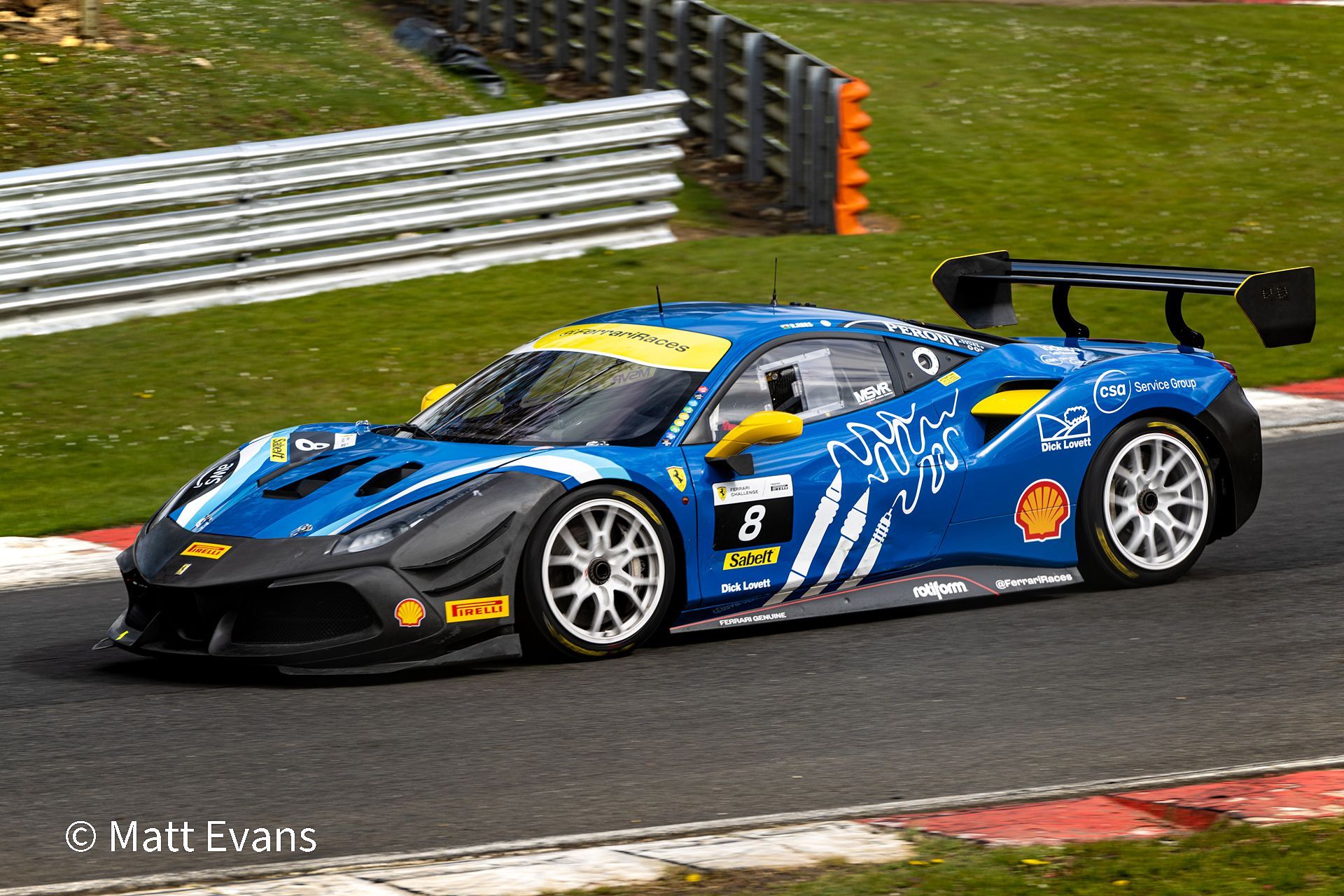 Ferrari Challenge UK Round 1 Brands Hatch