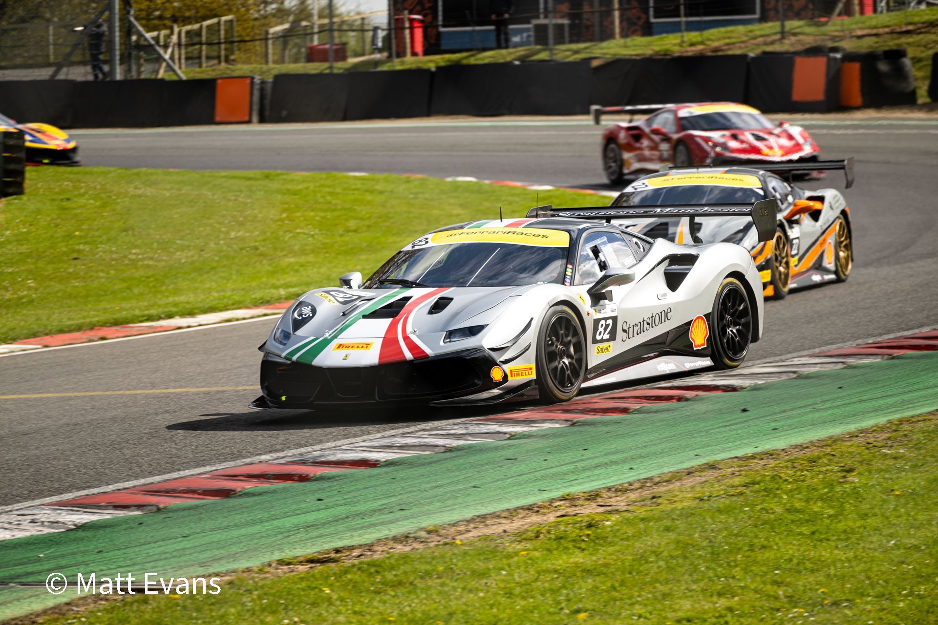 Ferrari Challenge UK Round 1 Brands Hatch
