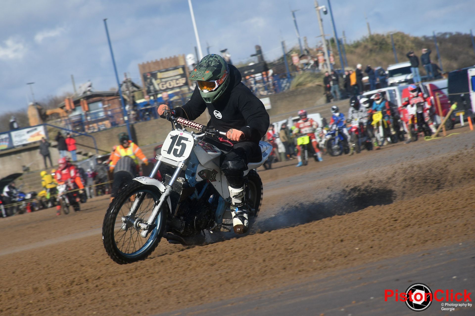 Mabletherpe motorcycle Beach Racing