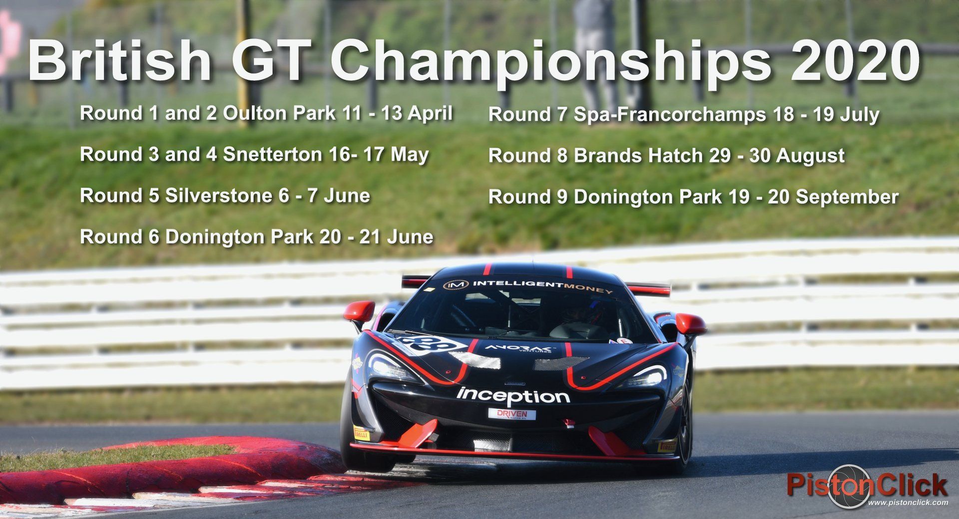 British GT Dates