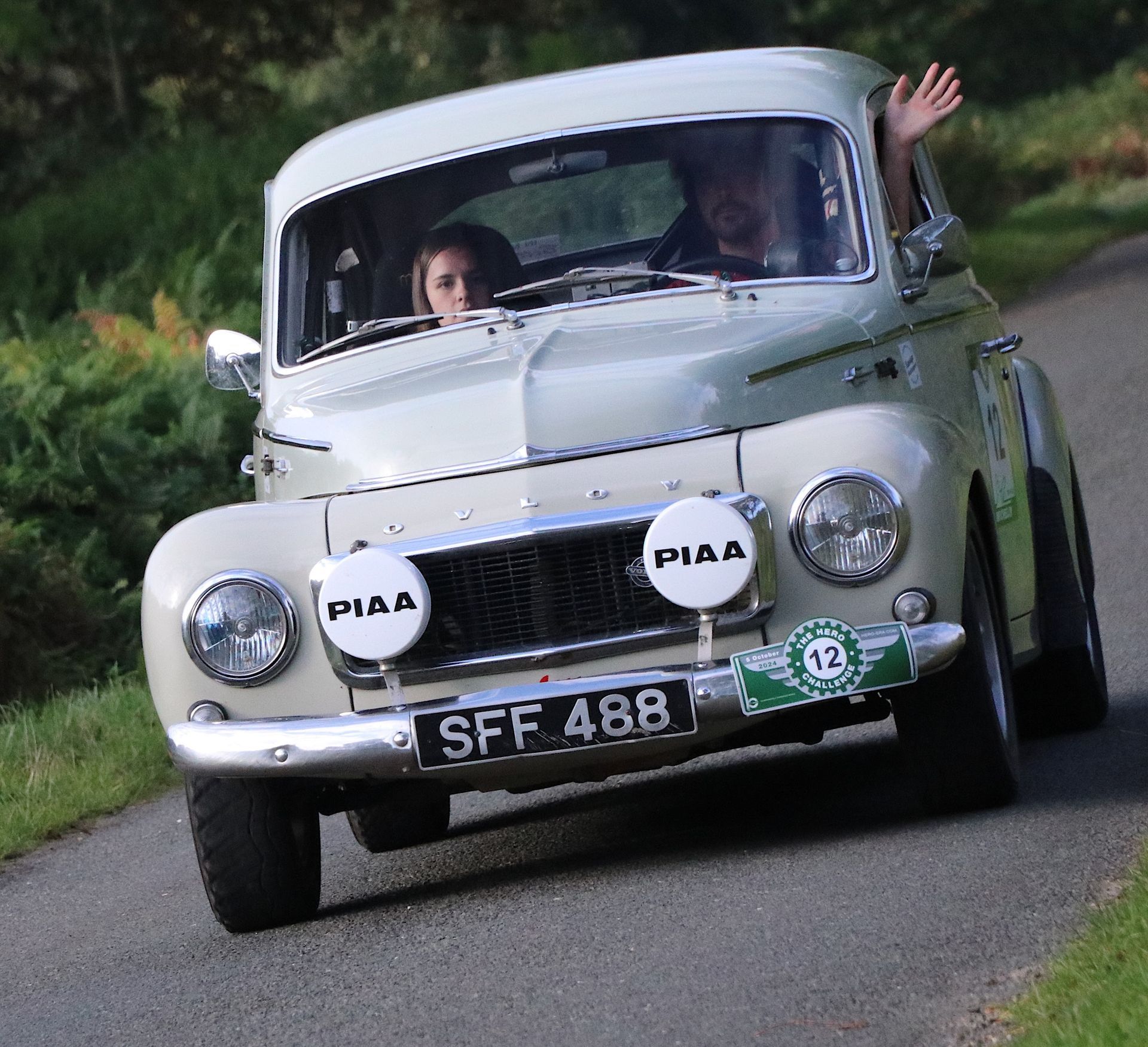 Hero Challenge 3 rallying around the Lincolnshire wolds