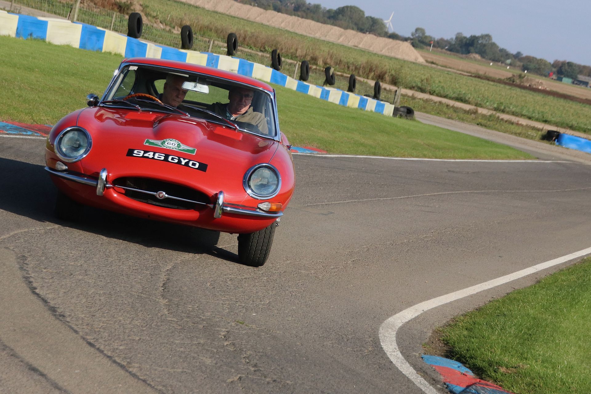 Hero Challenge 3 classic cars rallying around the Lincolnshire wolds