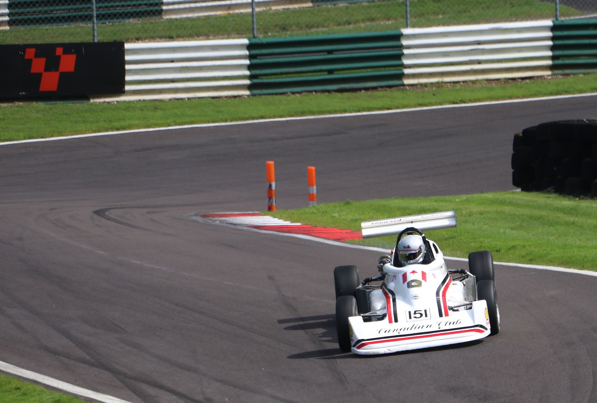 Formula Ford 2000 racing at the Wolds Trophy Cadwell Park